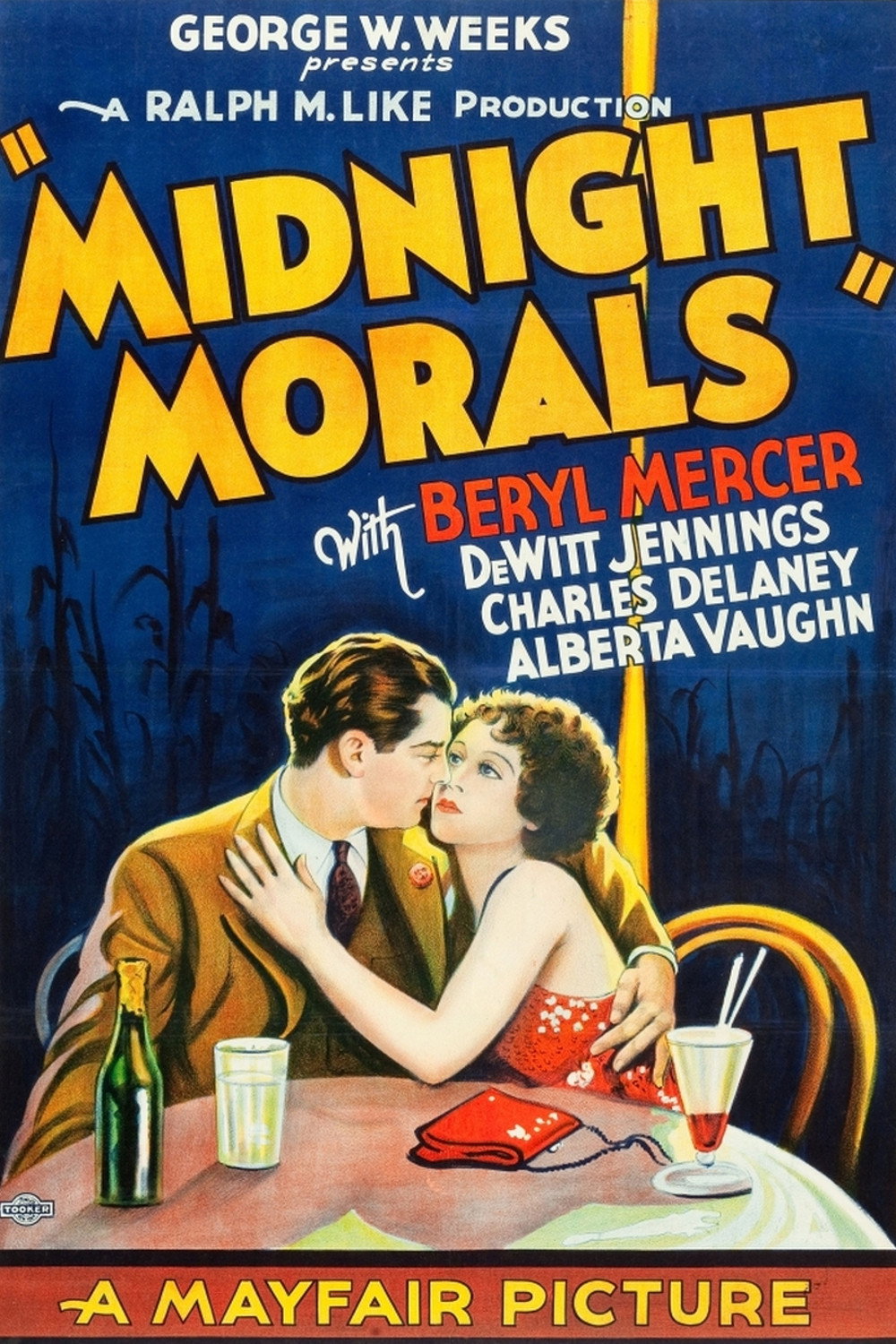 Midnight Morals (1932) poster