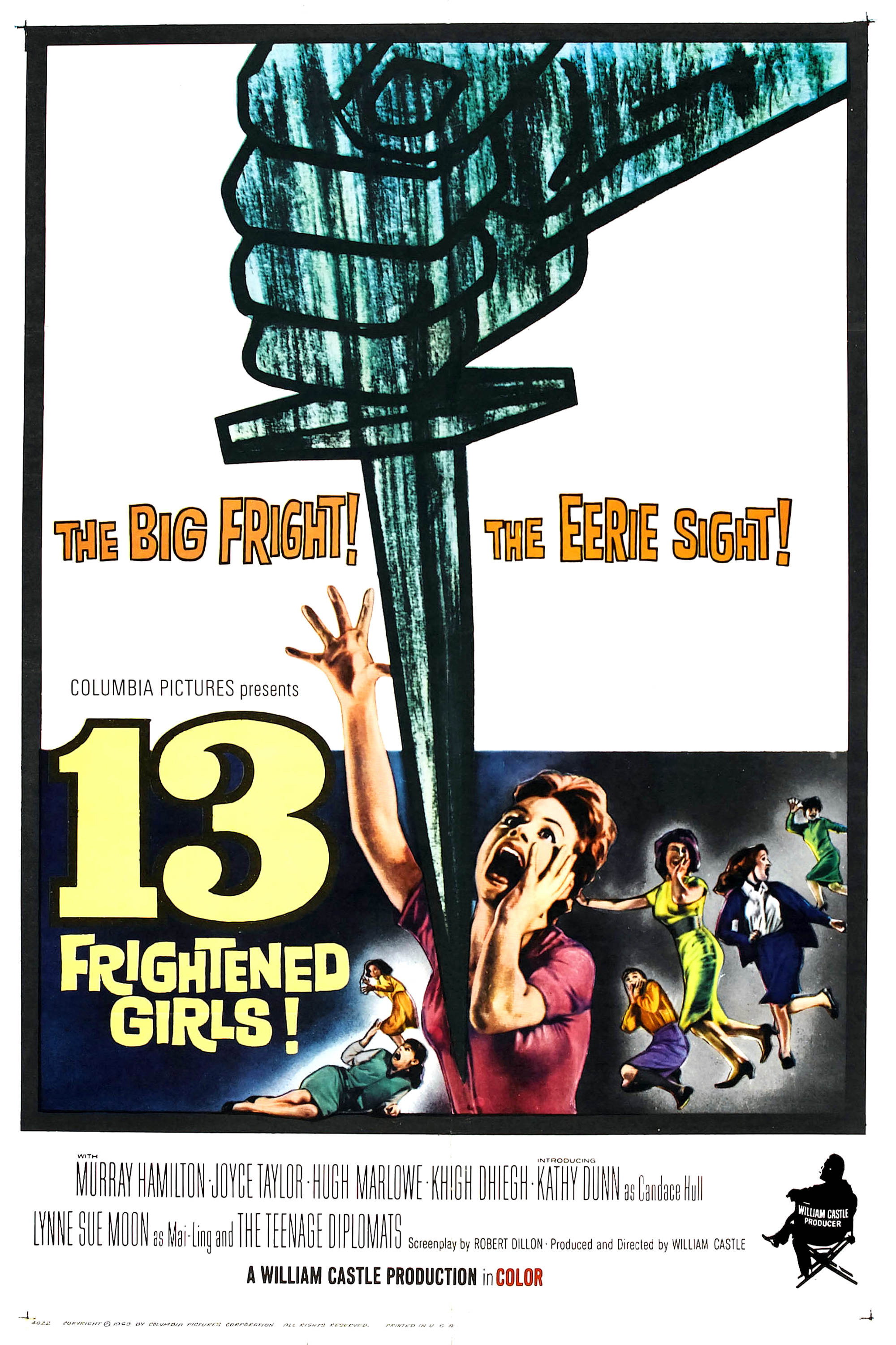 13 Frightened Girls (1963) poster
