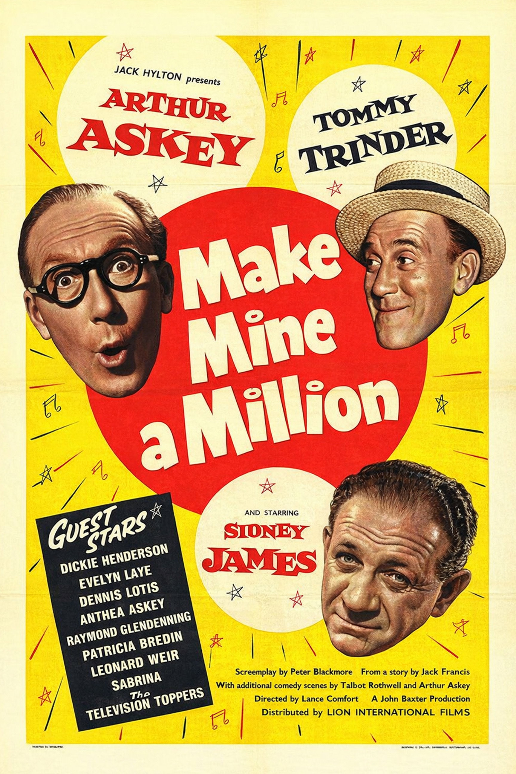 Make Mine a Million (1959) poster