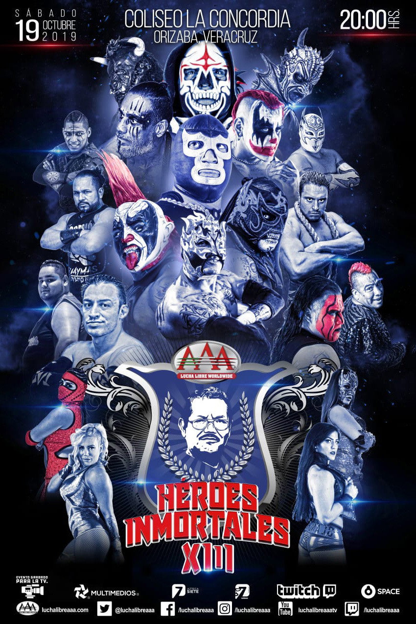 AAA Héroes Inmortales XIII (2019) poster