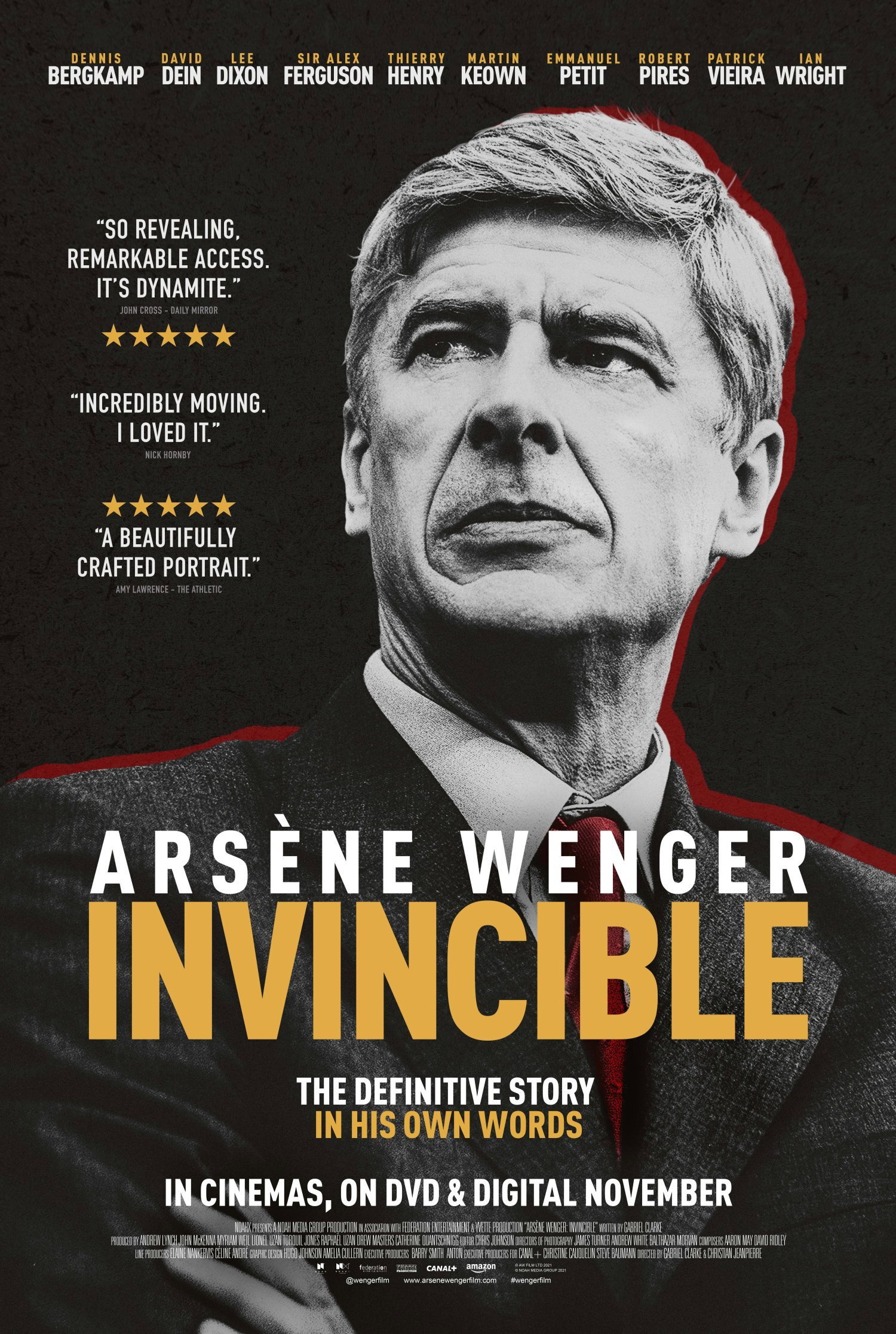 Arsène Wenger: Invincible (2021) poster
