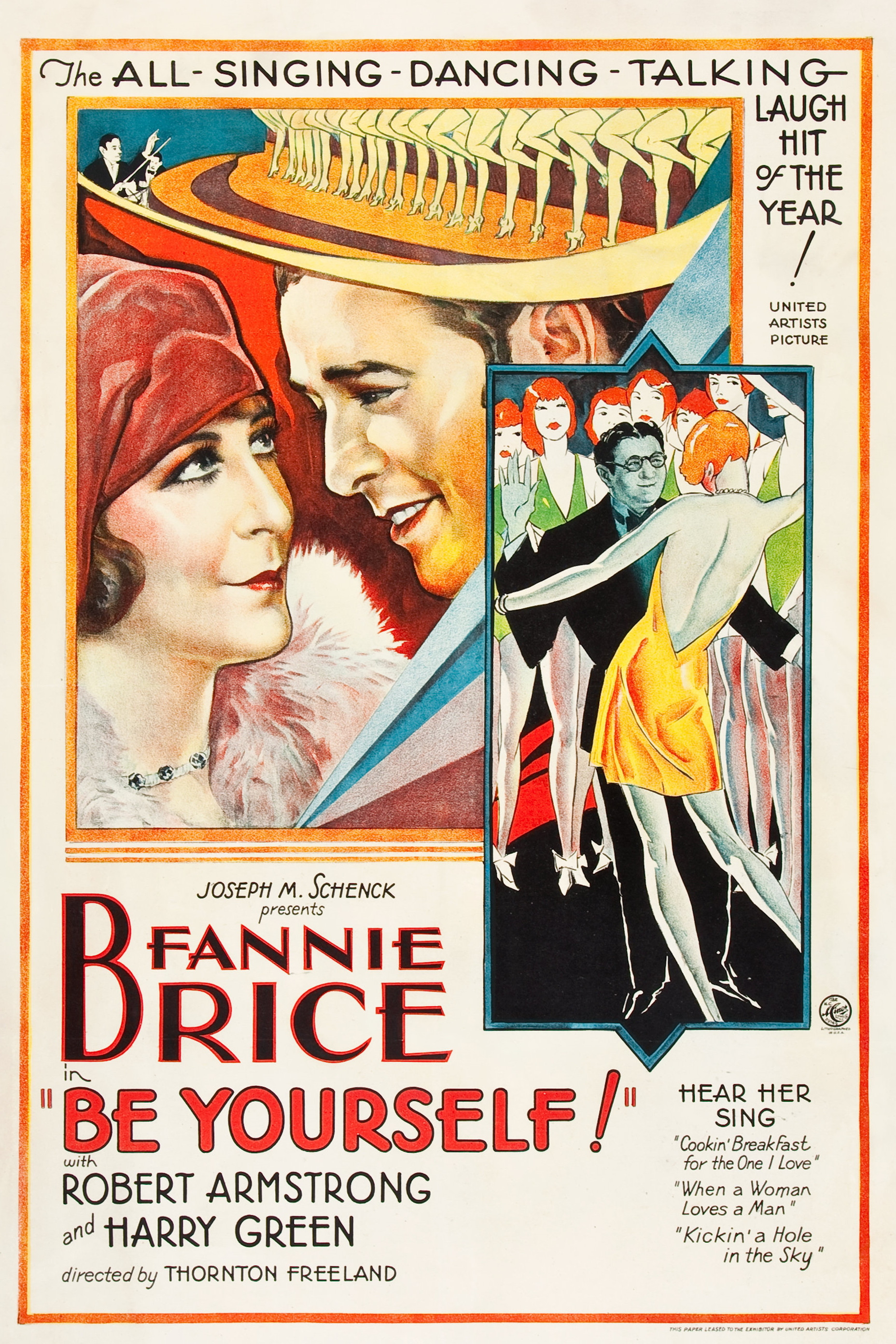 Be Yourself! (1930) poster