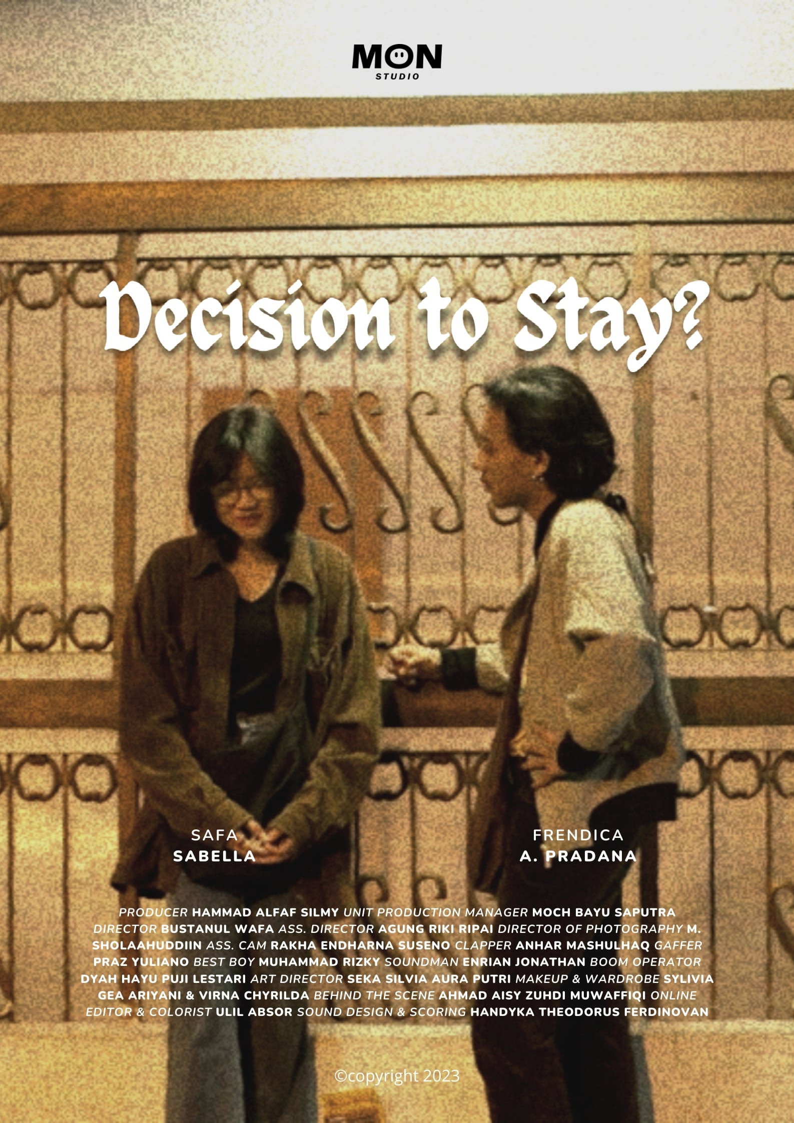 Decision to Stay? (2023) poster