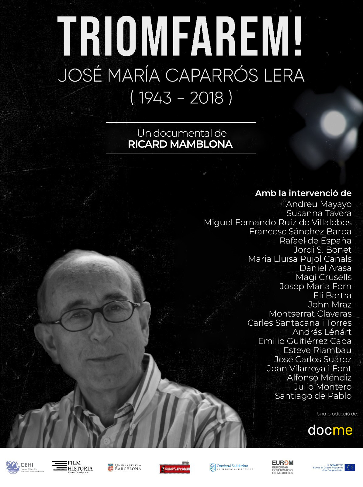 Triomfarem! - José María Caparrós Lera (1943 - 2018) (2026) poster