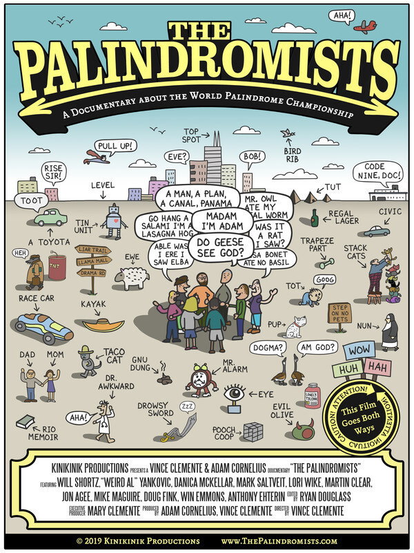 The Palindromists (2021) poster