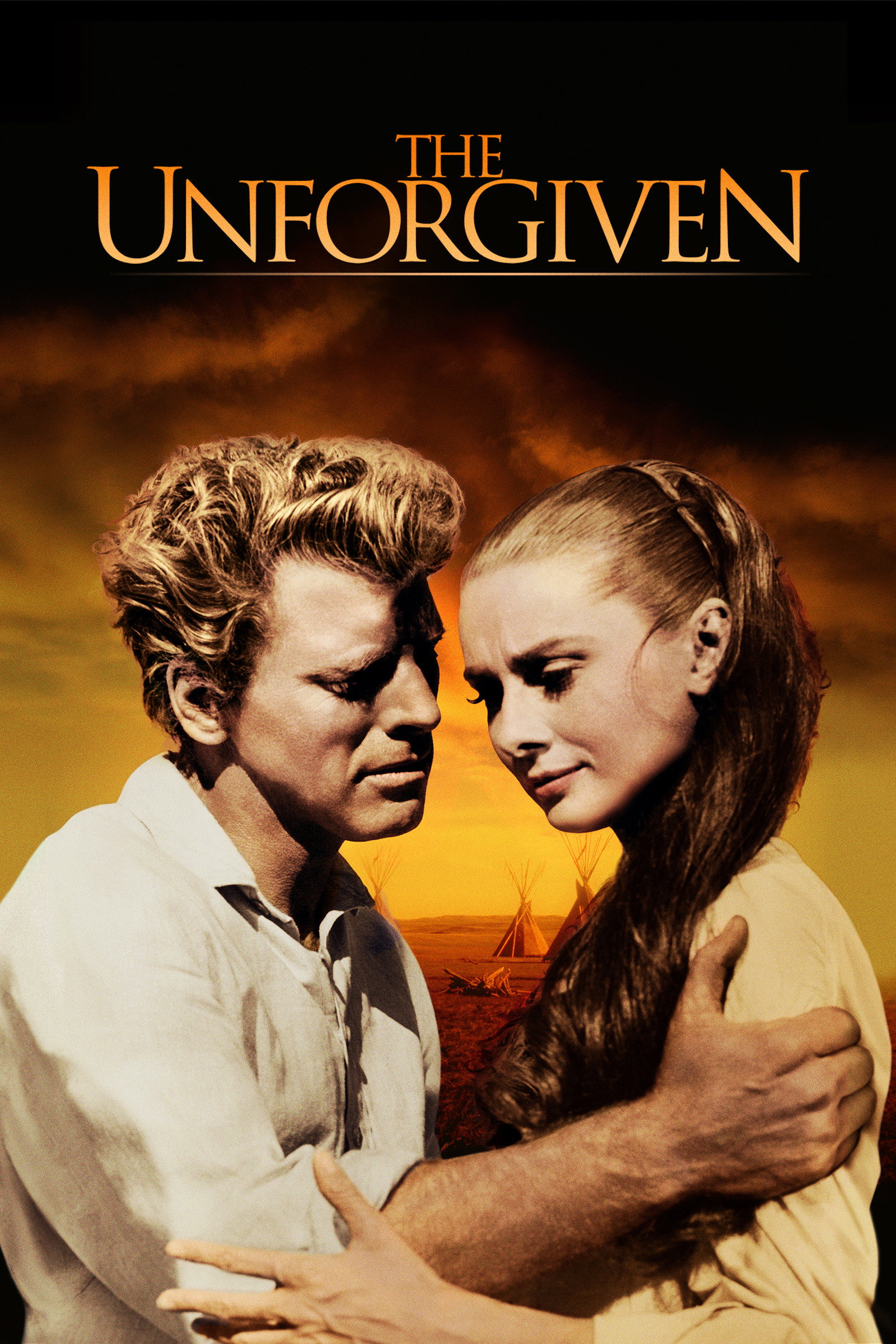 The Unforgiven (1960) poster