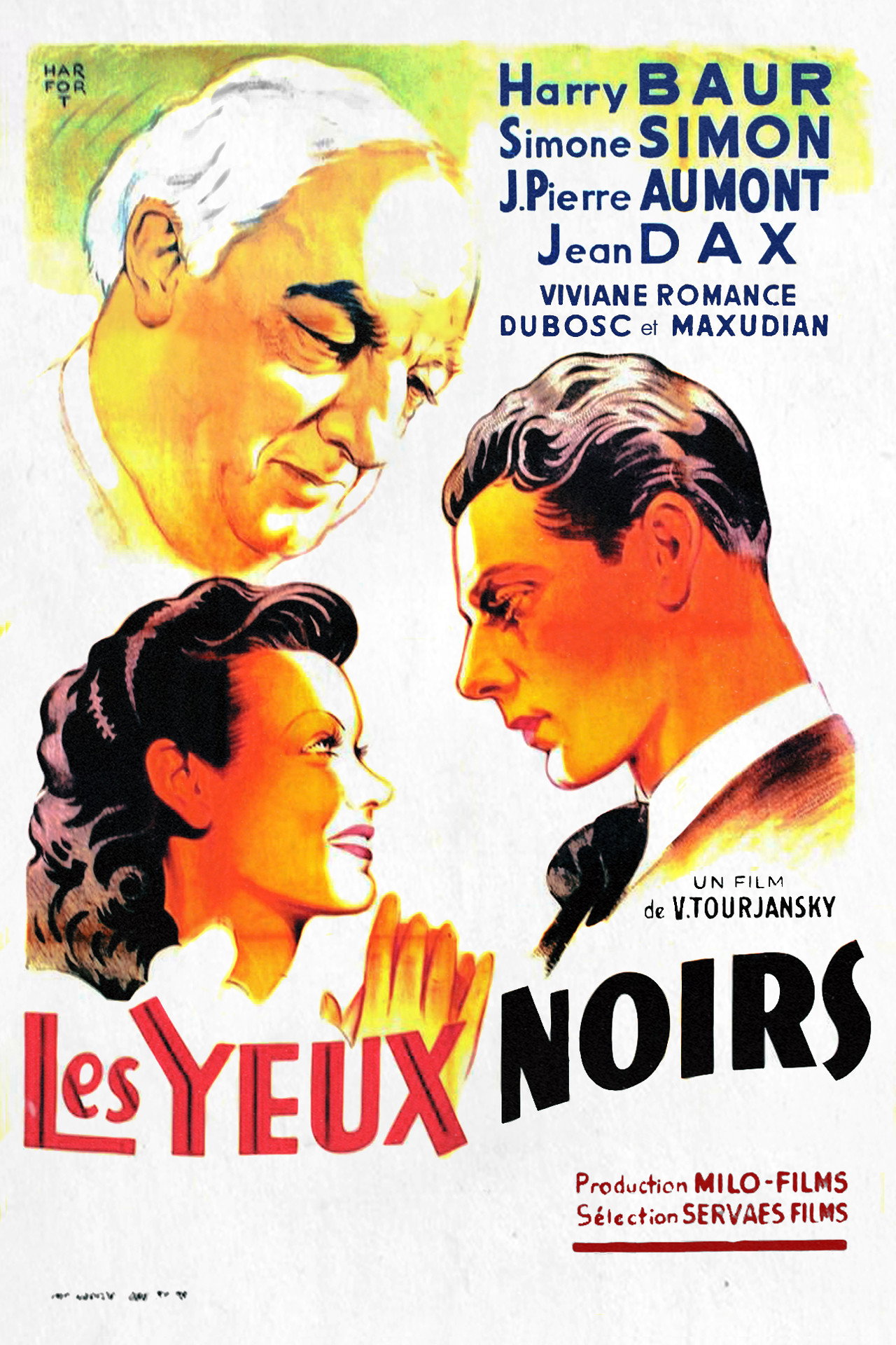 Dark Eyes (1935) poster