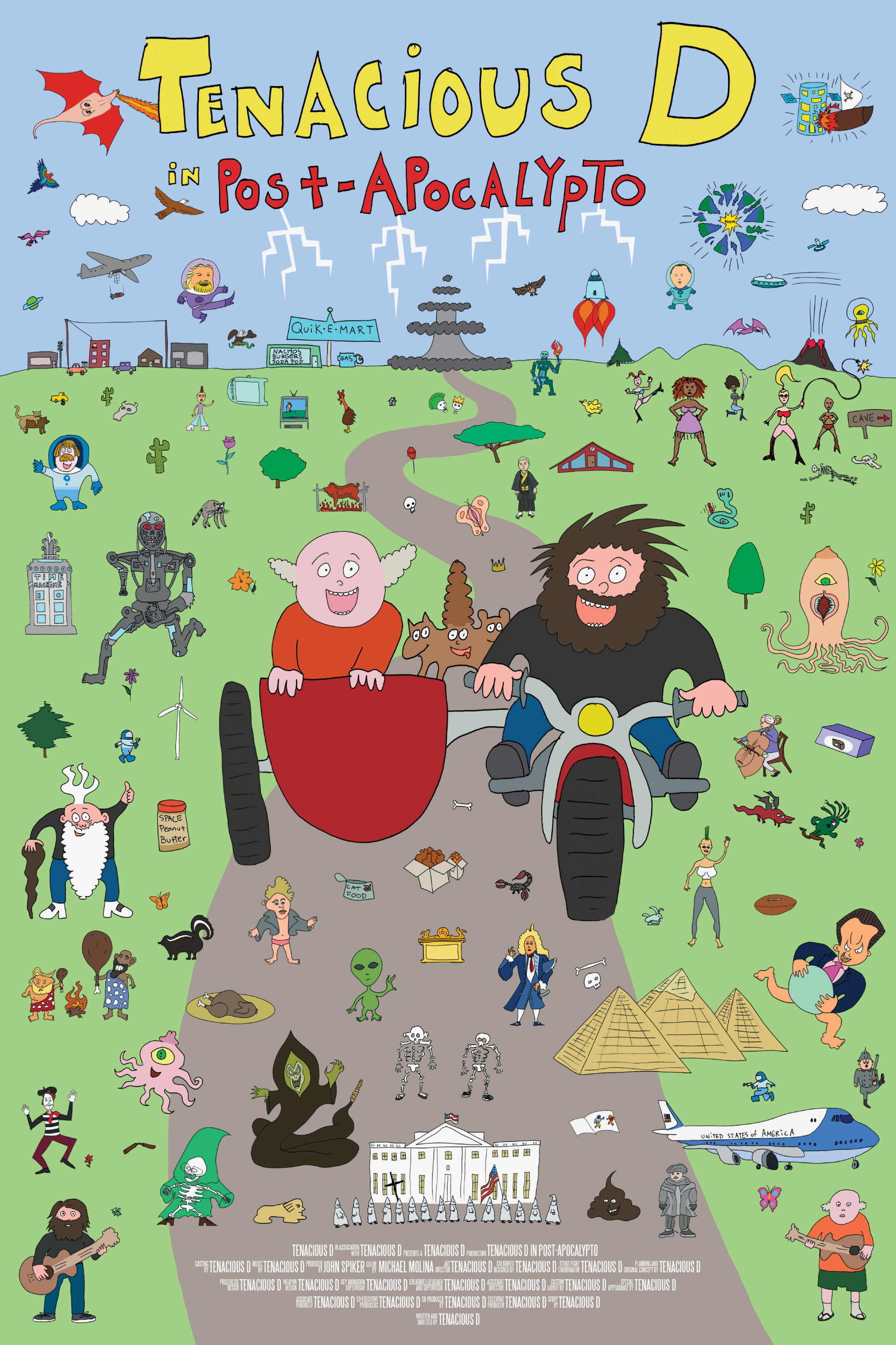 Tenacious D: Post-Apocalypto (2018) poster