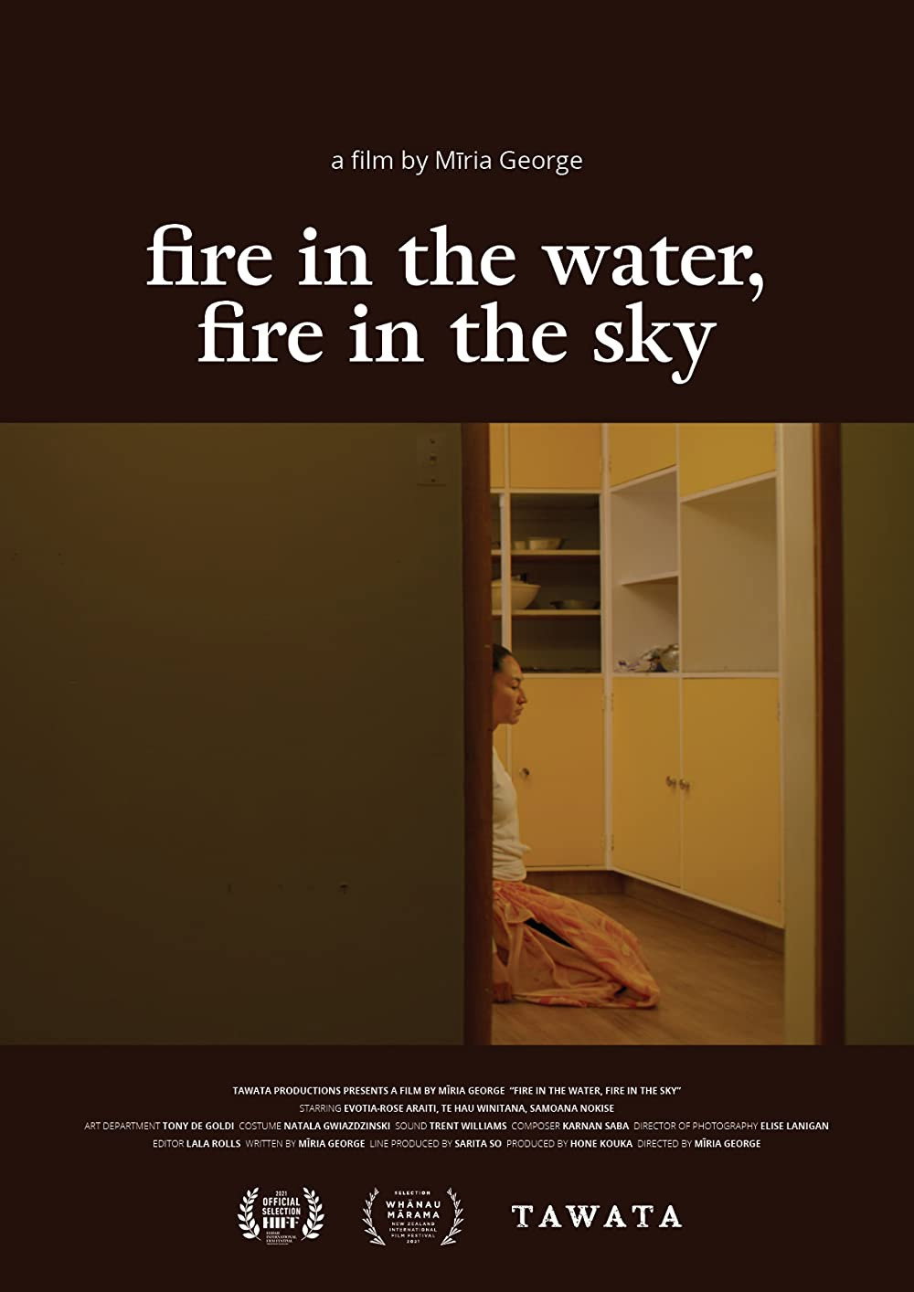 fire in the water, fire in the sky (2021) poster