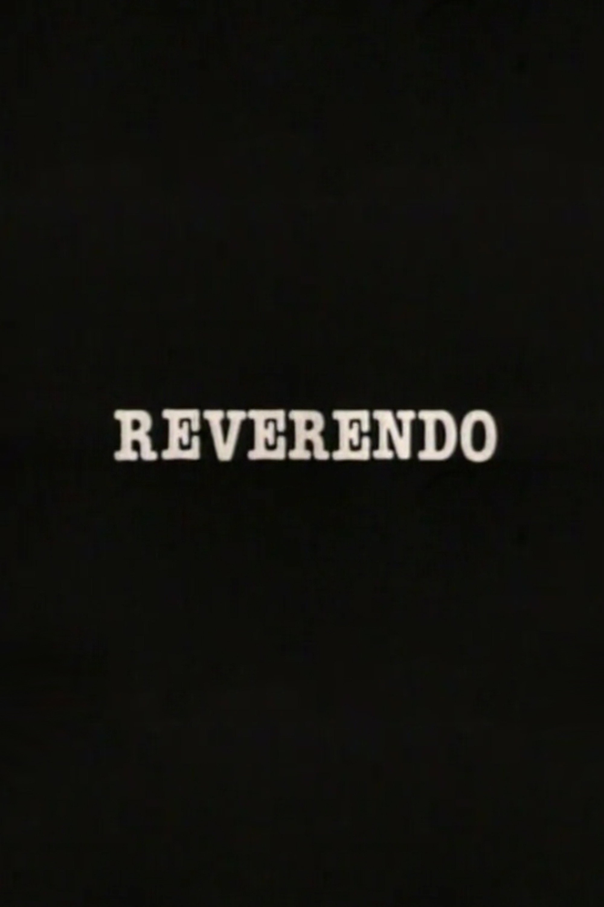 Reverendo (1986) poster