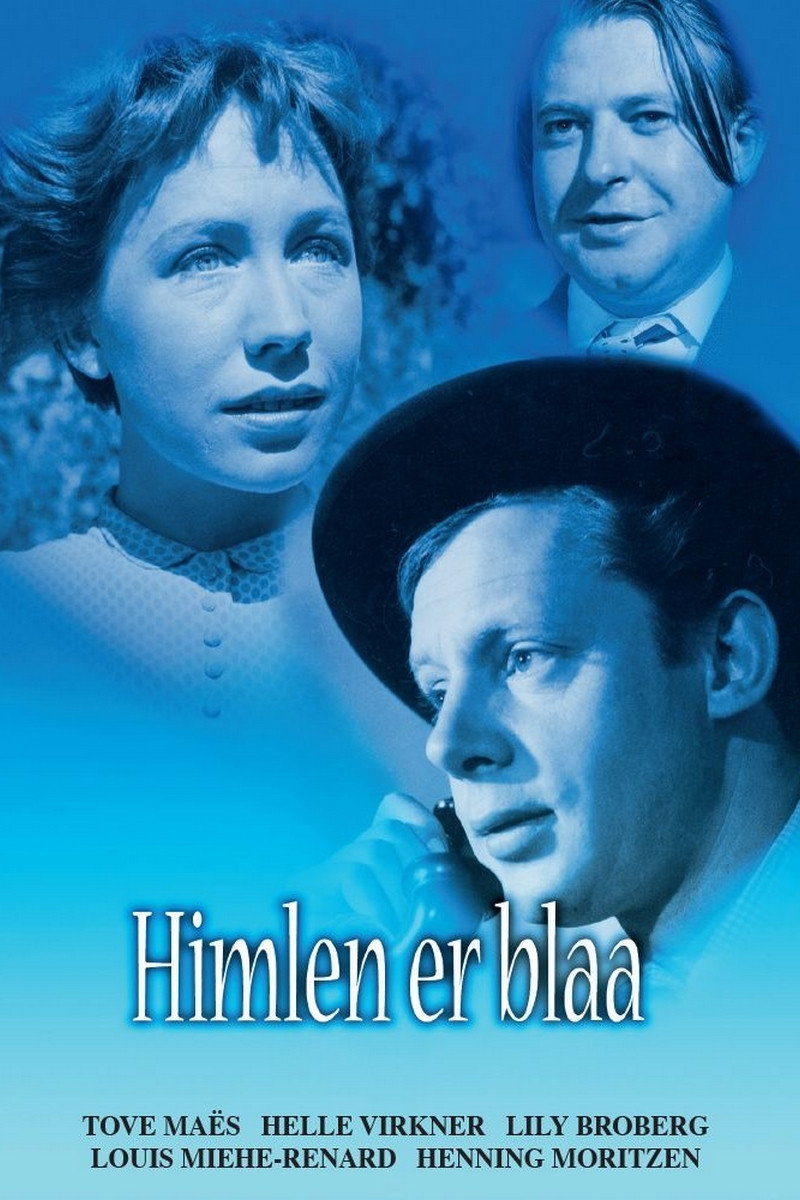 Himlen er blaa (1954) poster