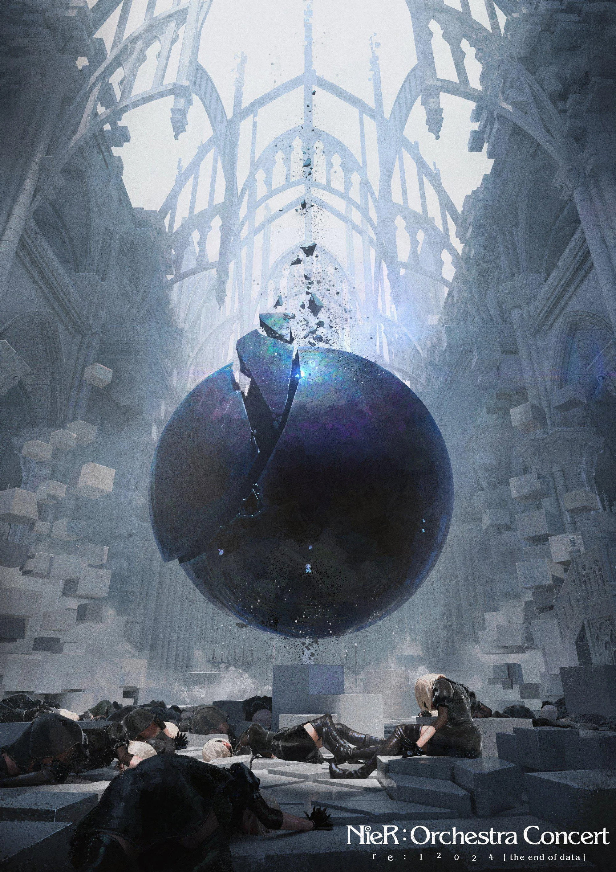 NieR:Orchestra Concert 12024 [ the end of data ] (2024) poster