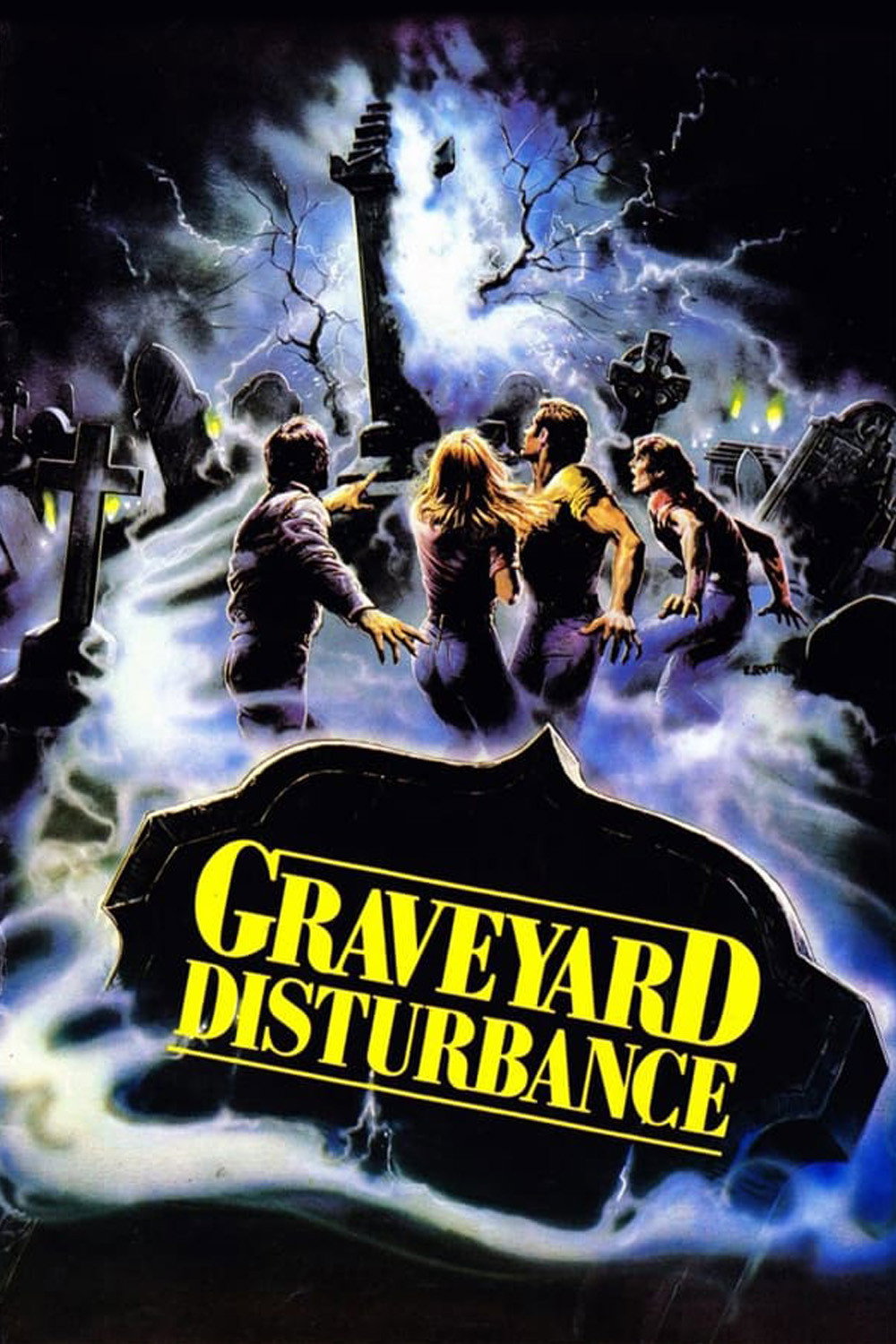 Graveyard Disturbance (1988) poster