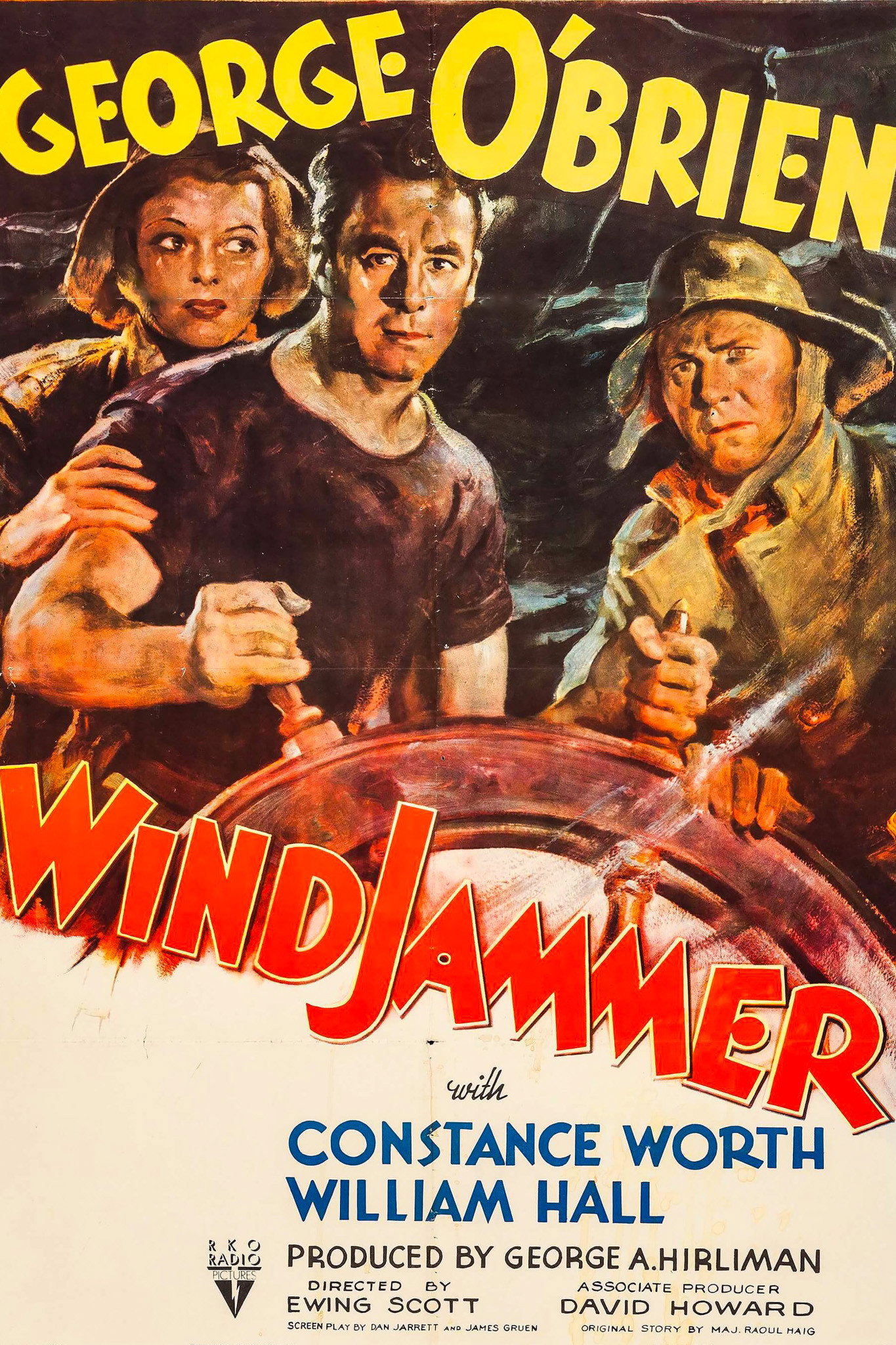Windjammer (1937) poster