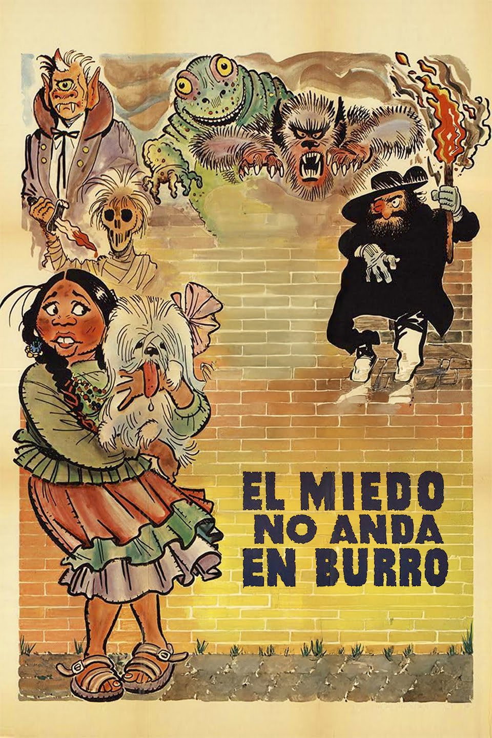 Fear Doesn't Ride a Donkey (1973) poster