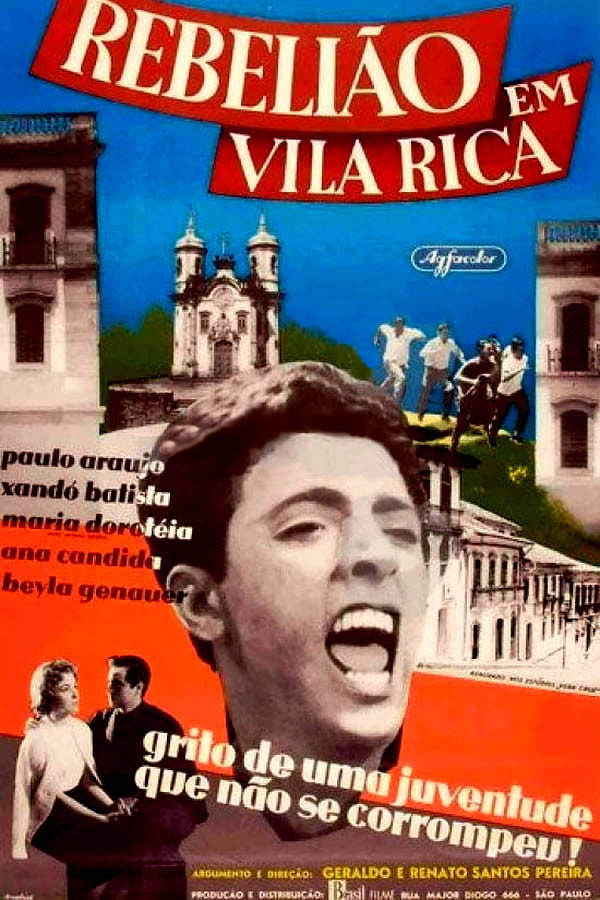 Rebelião em Vila Rica (1957) poster