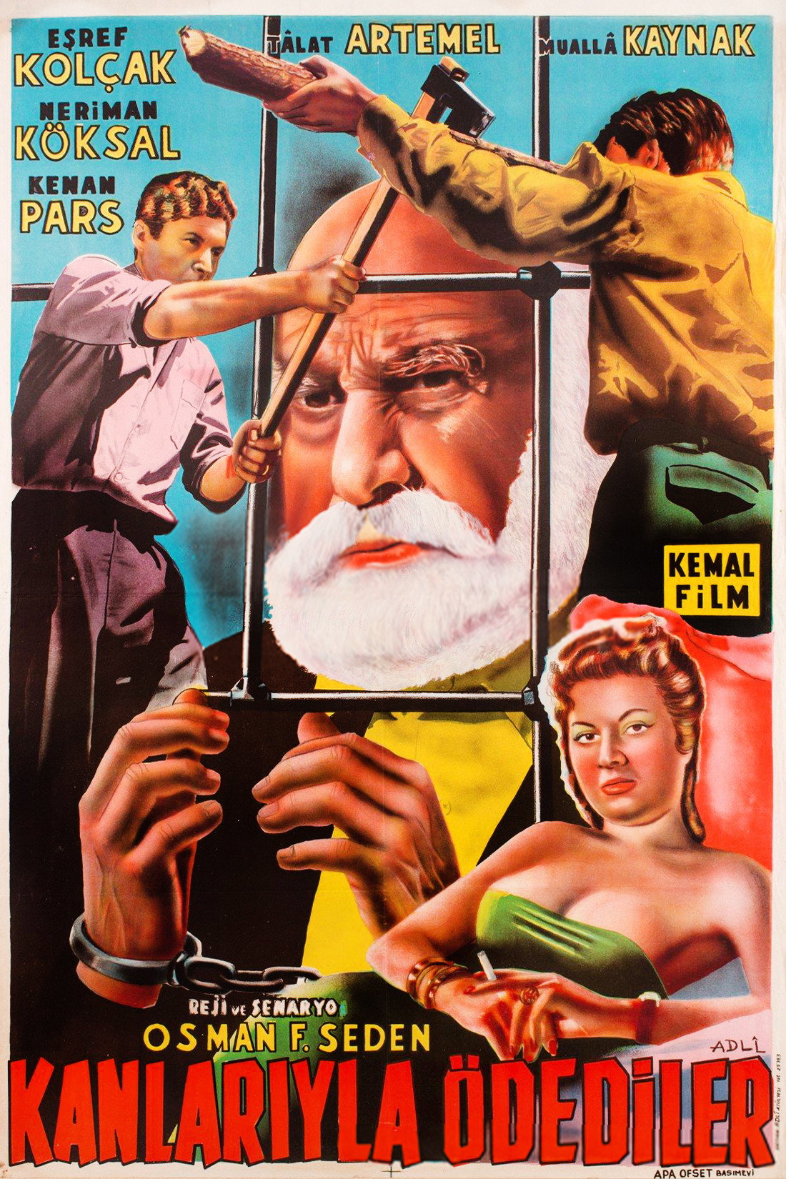 They Paid with Their Blood (1955) poster