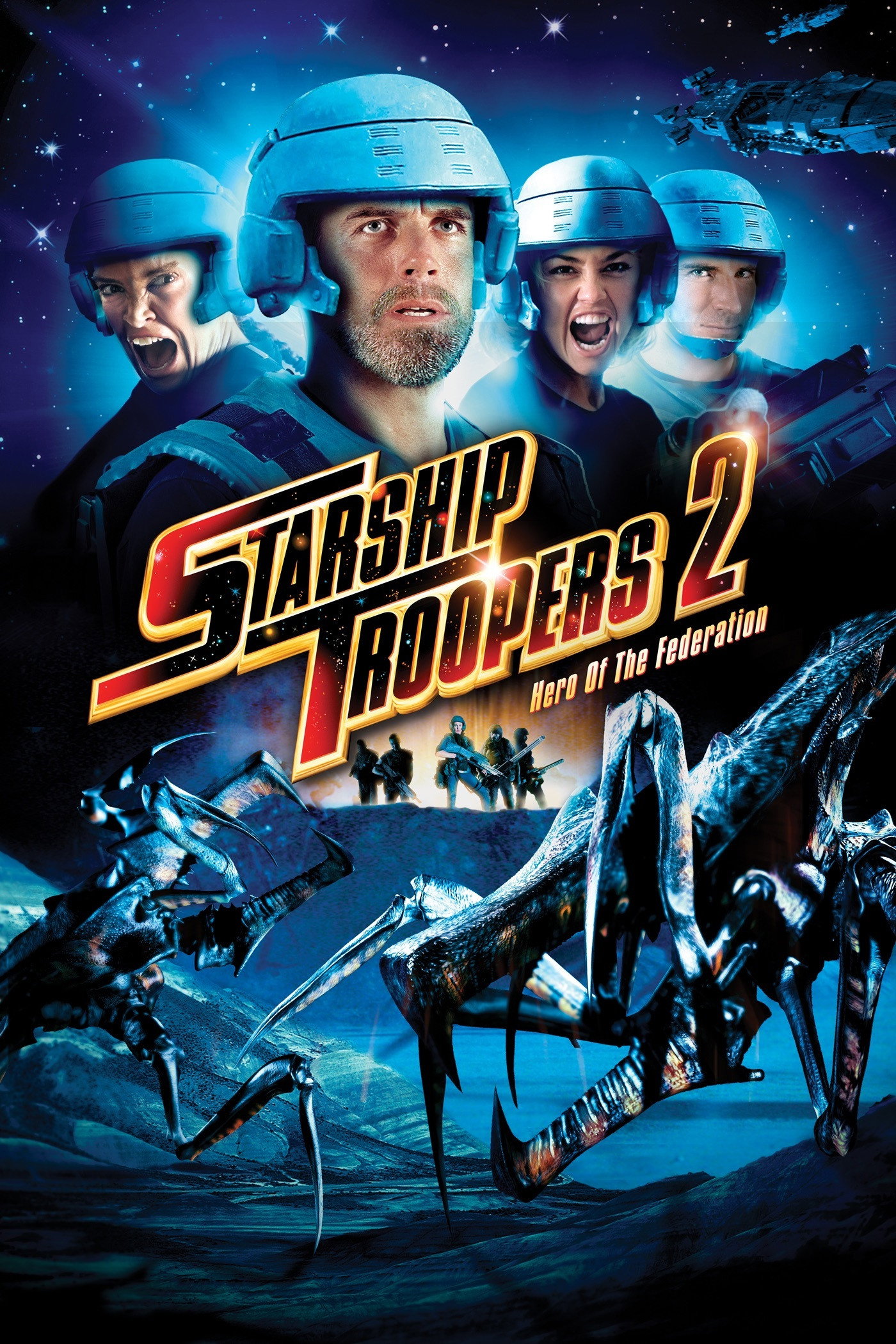 Starship Troopers 2: Hero of the Federation (2004) poster