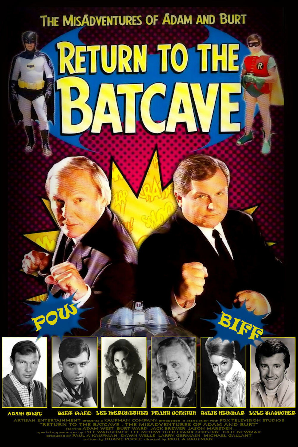 Return to the Batcave: The Misadventures of Adam and Burt (2003) poster