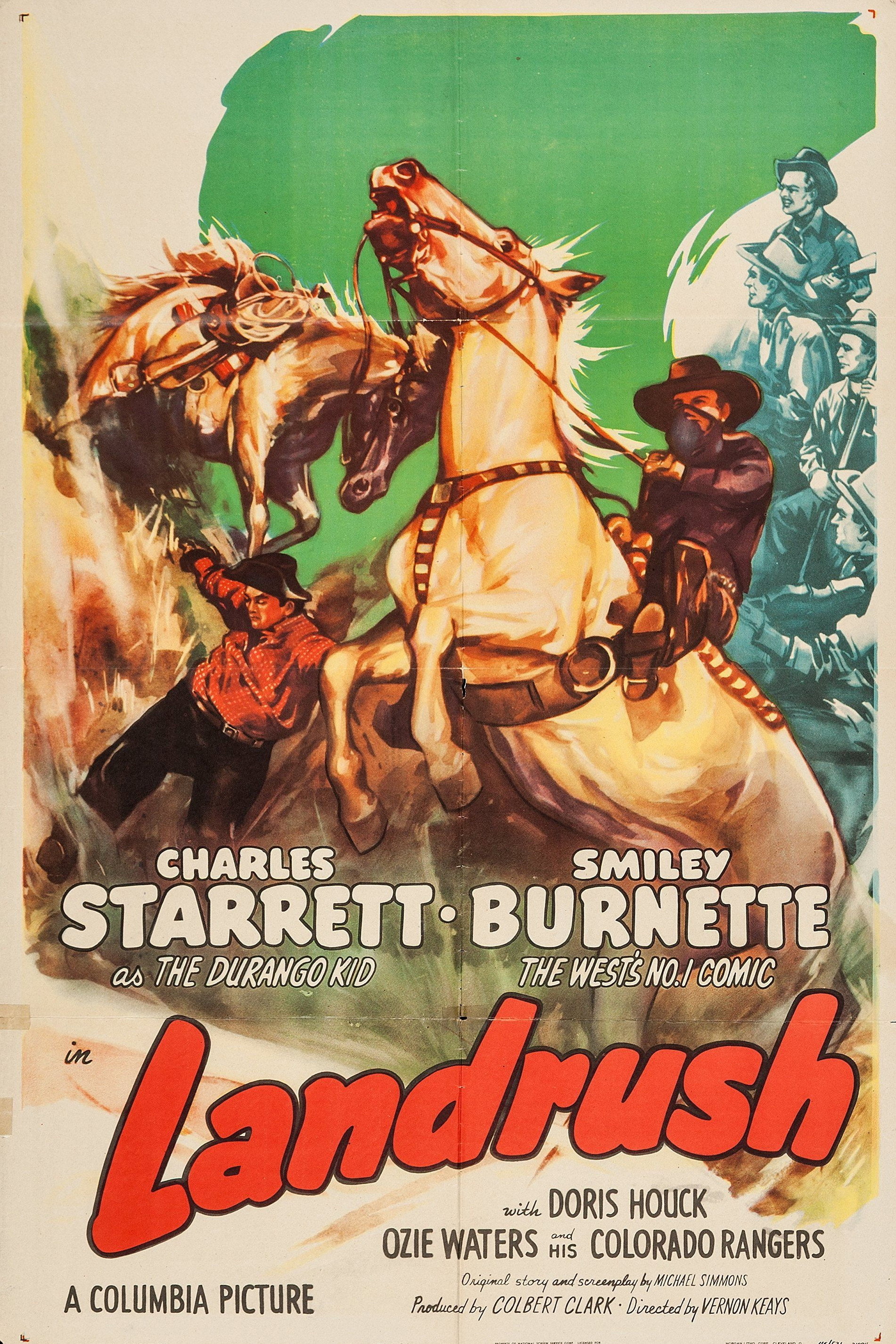 Landrush (1946) poster