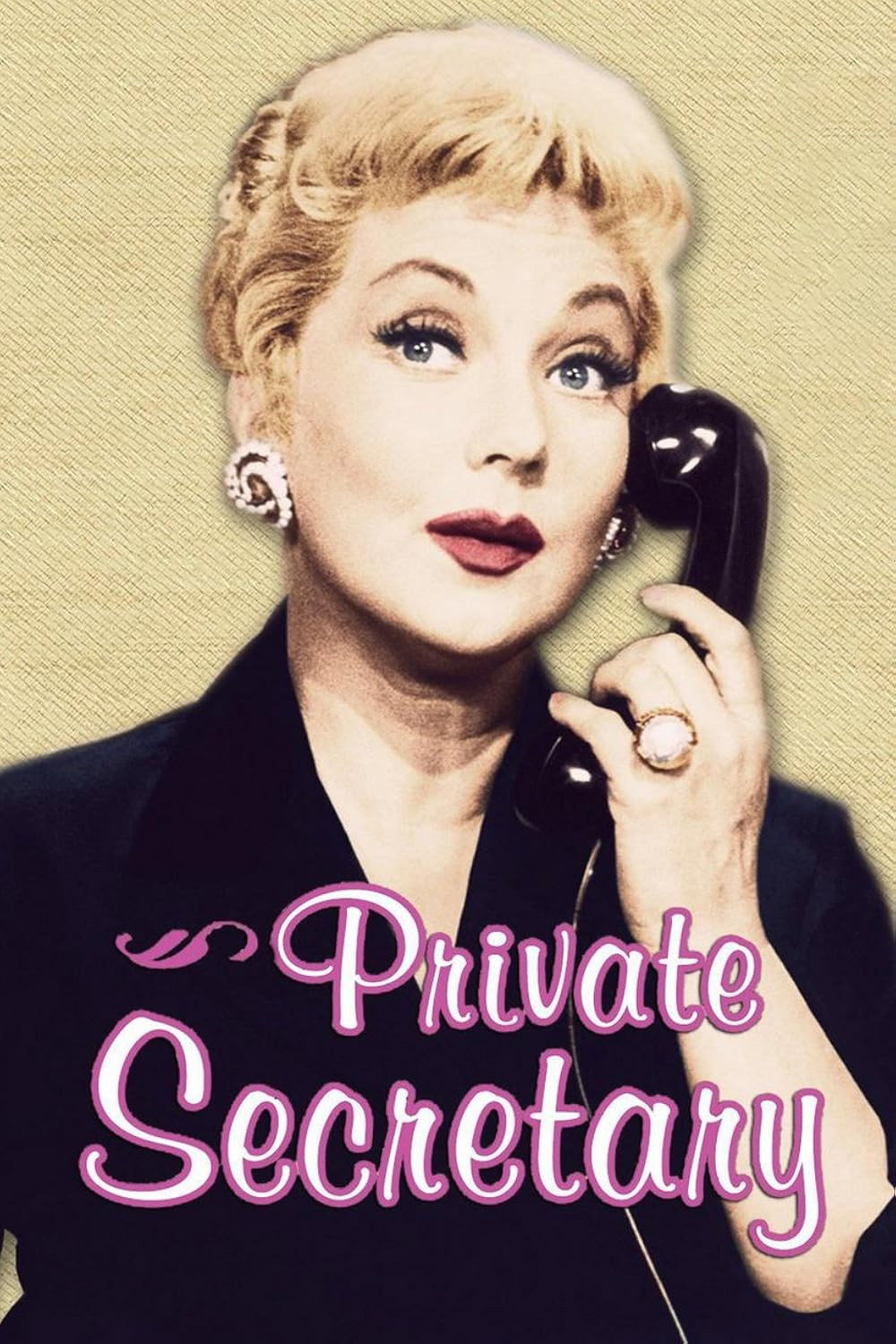 Private Secretary (1953) poster