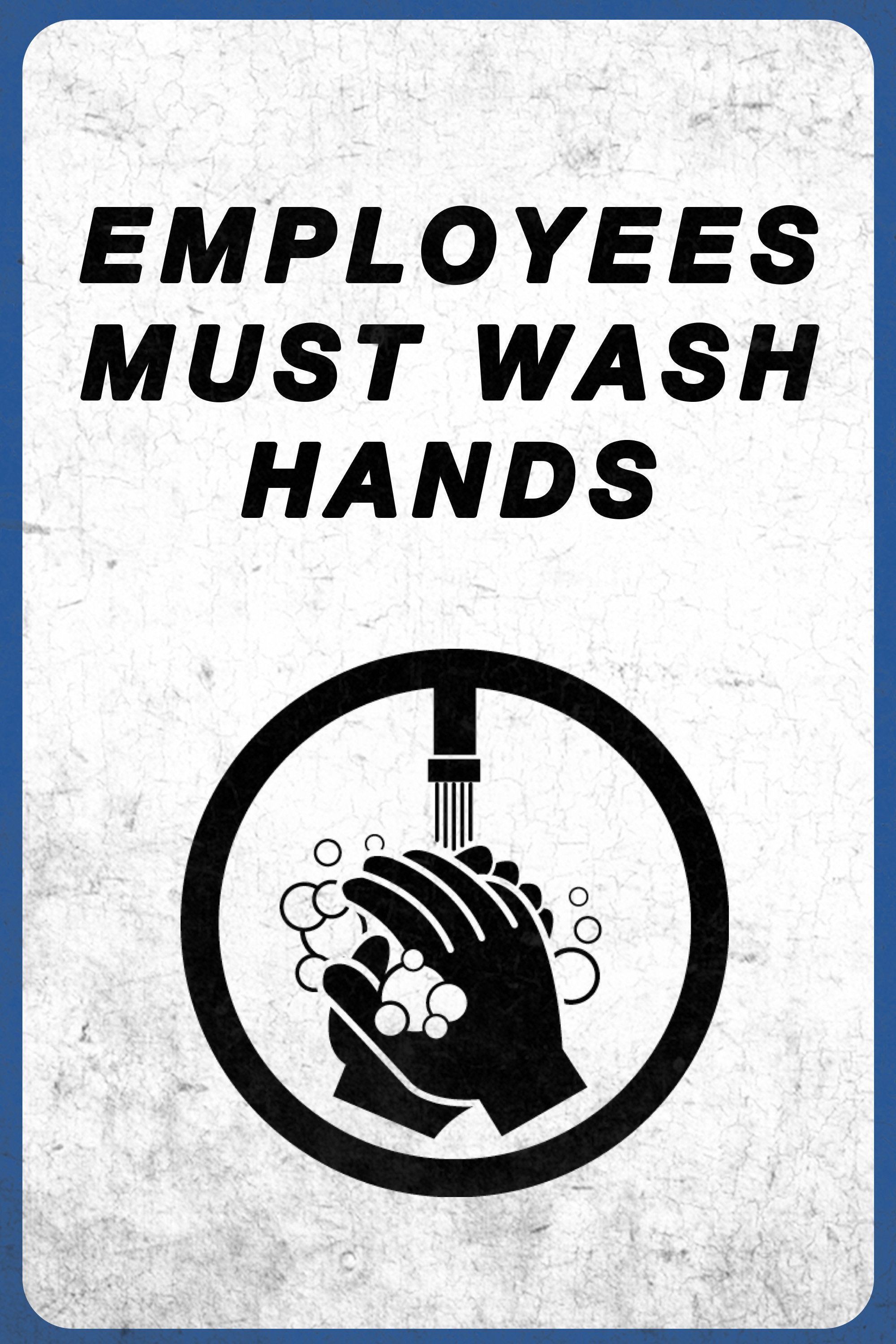 Employees Must Wash Hands (2017) poster