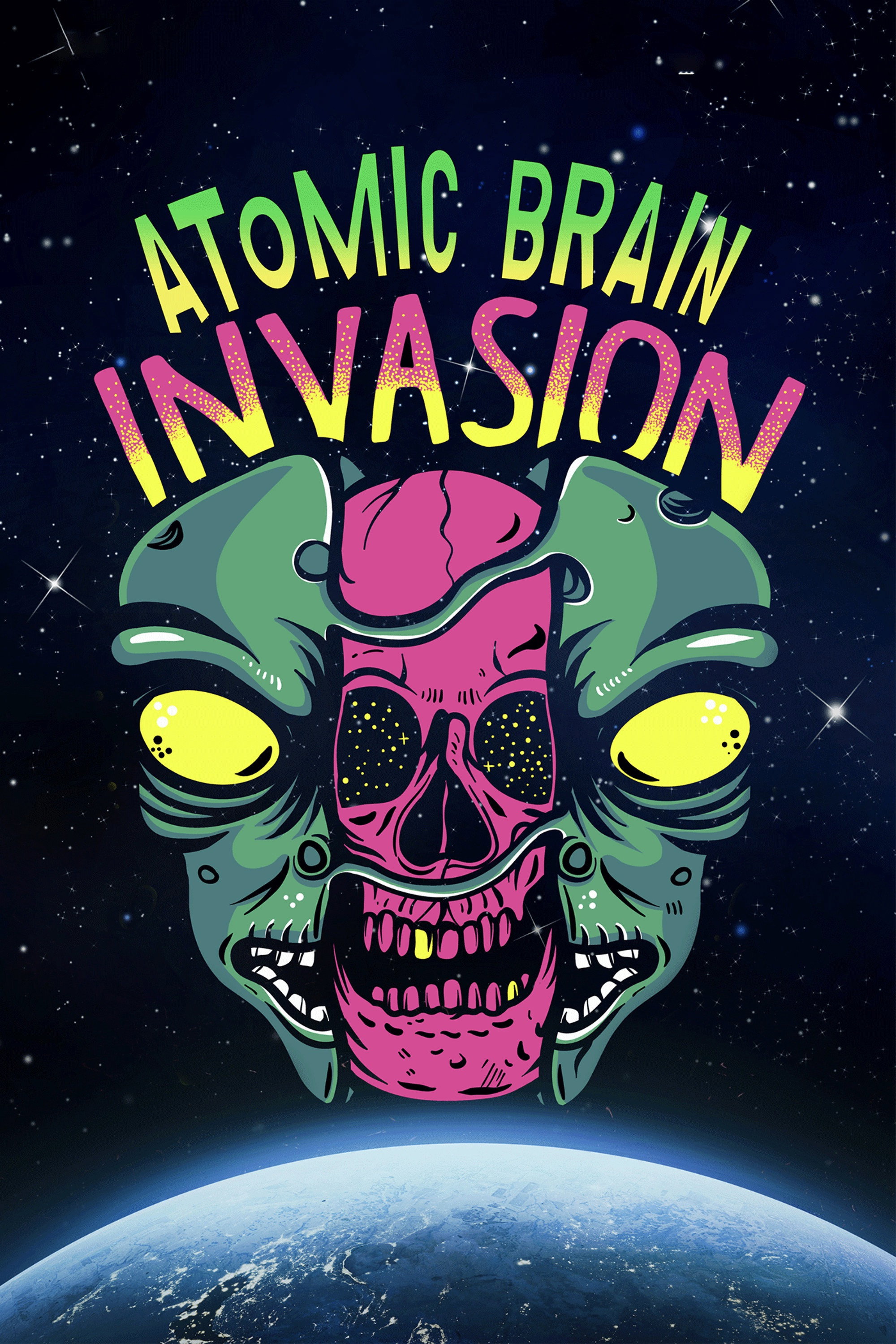 Atomic Brain Invasion (2010) poster