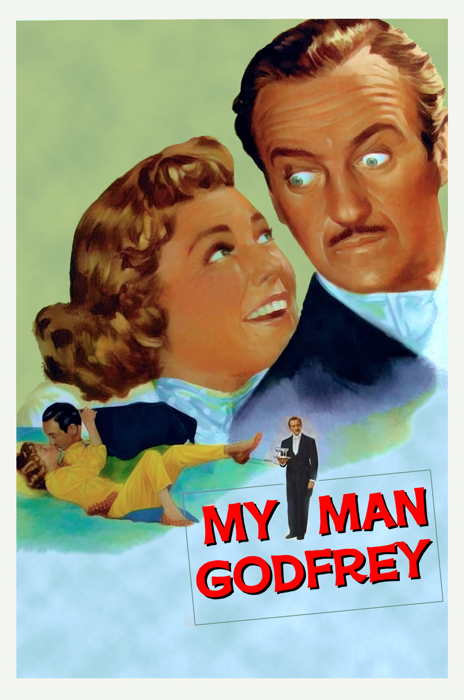 My Man Godfrey (1957) poster