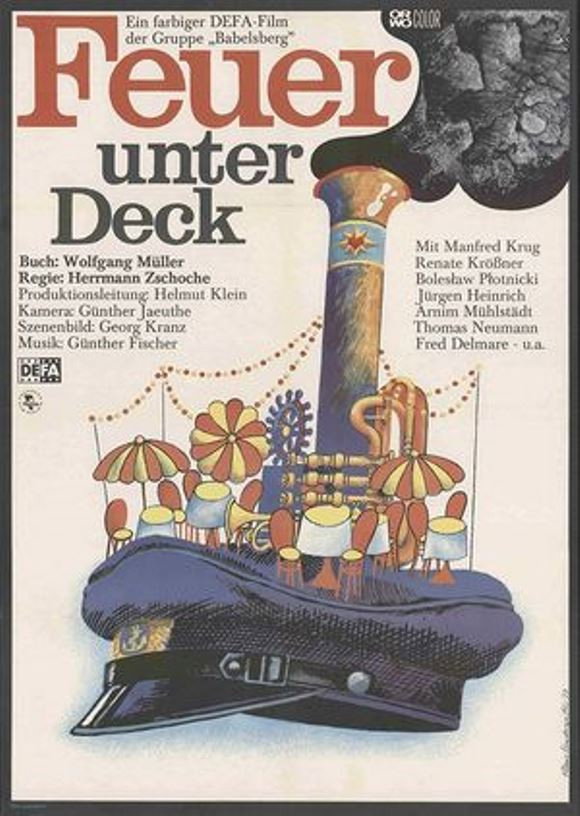 Fire Below Deck (1982) poster