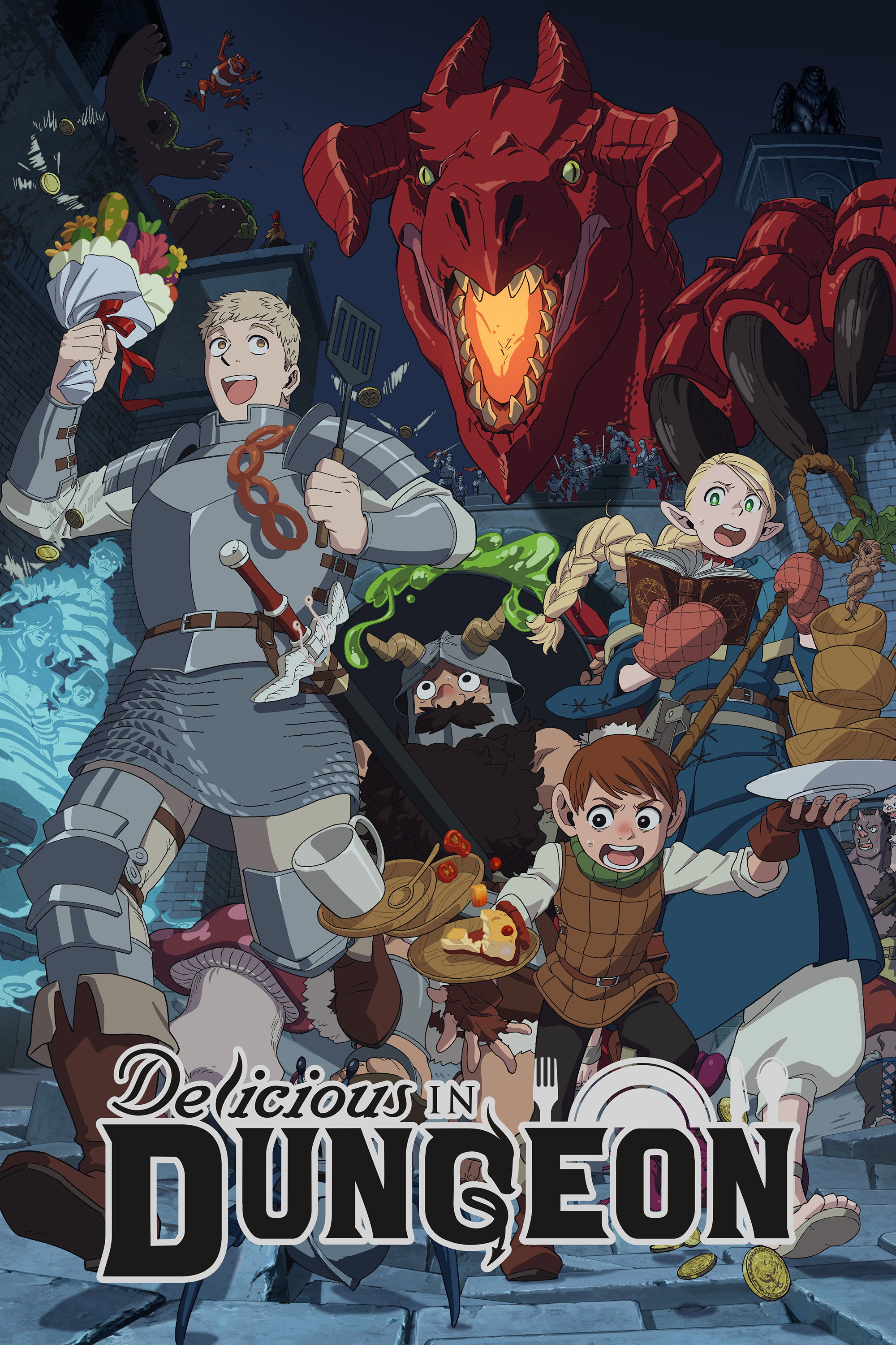 Delicious in Dungeon (2024) poster