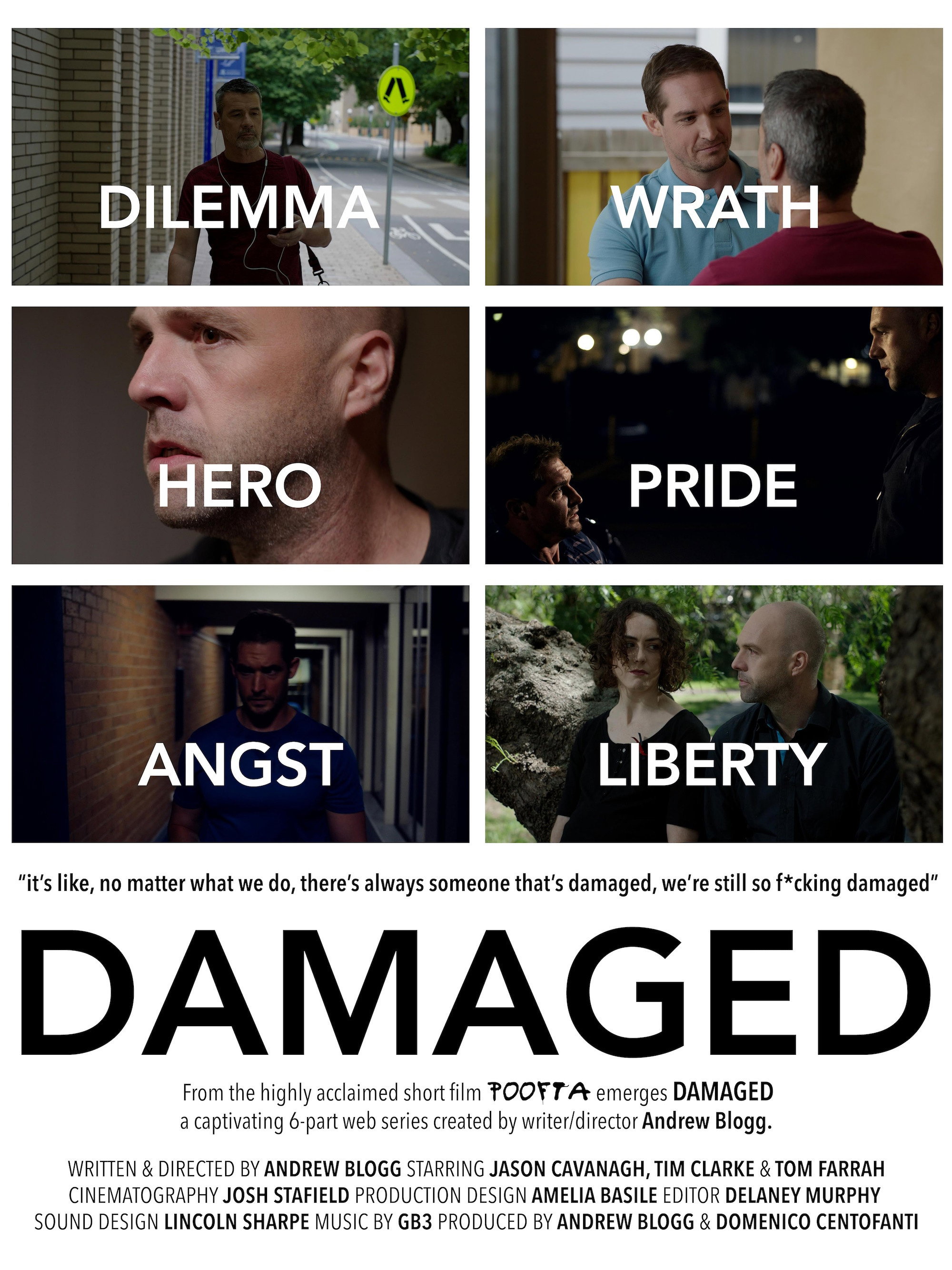 Damaged (2024) poster