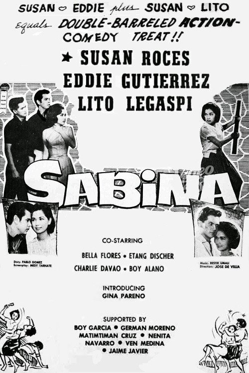 Sabina (1963) poster