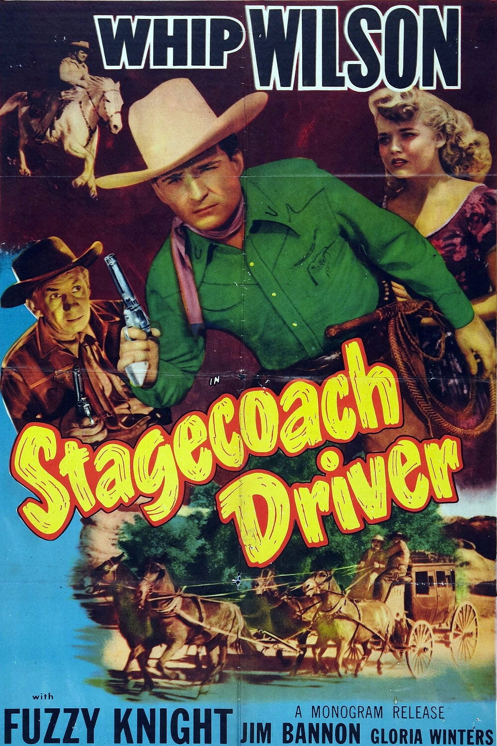 Stagecoach Driver (1951) poster
