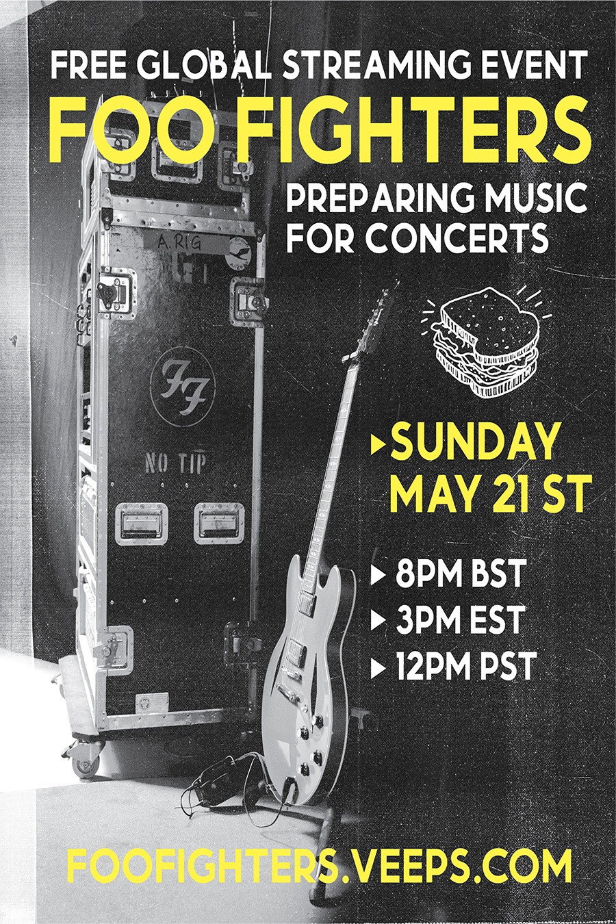Foo Fighters: Preparing Music for Concerts (2023) poster