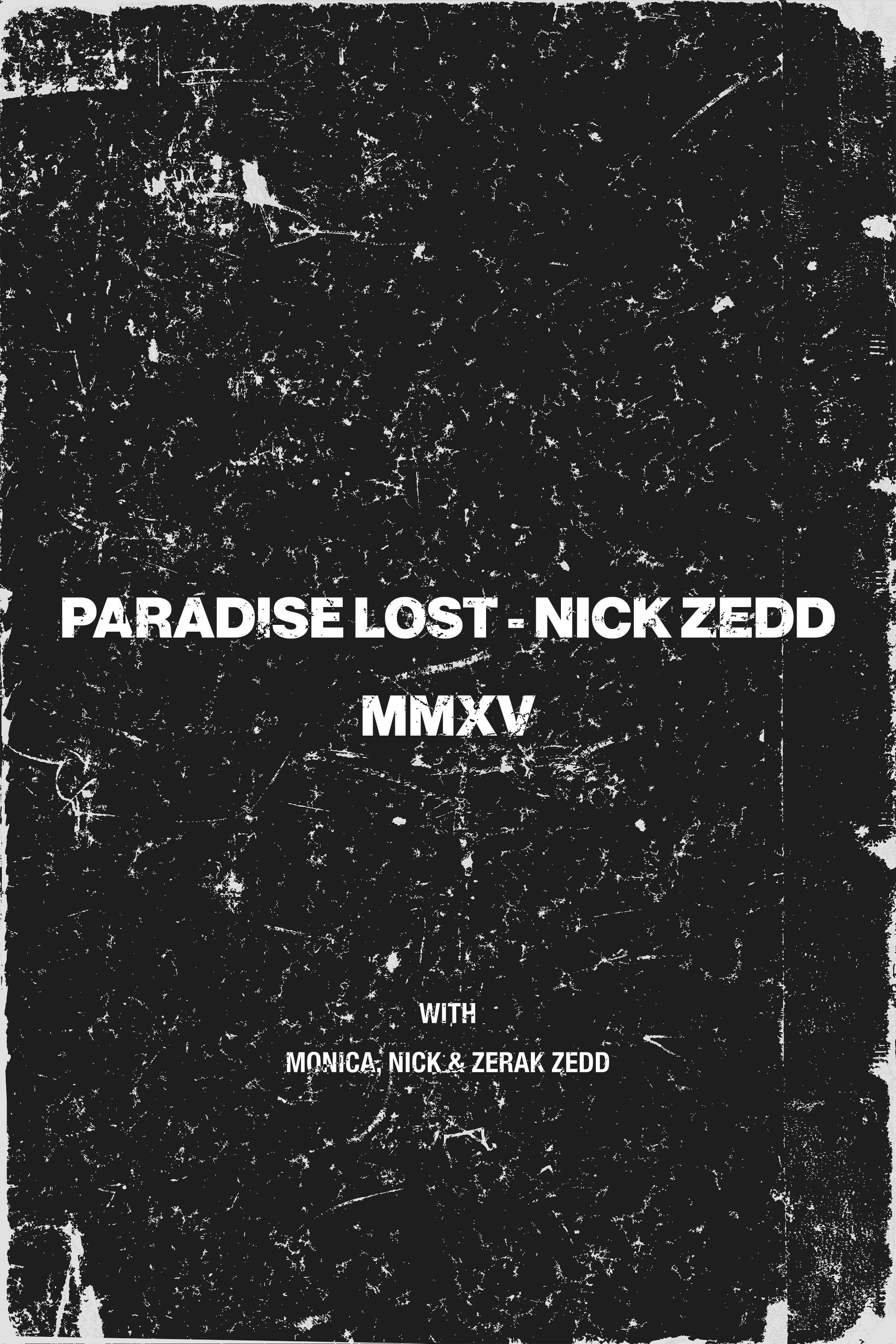 Paradise Lost (2015) poster