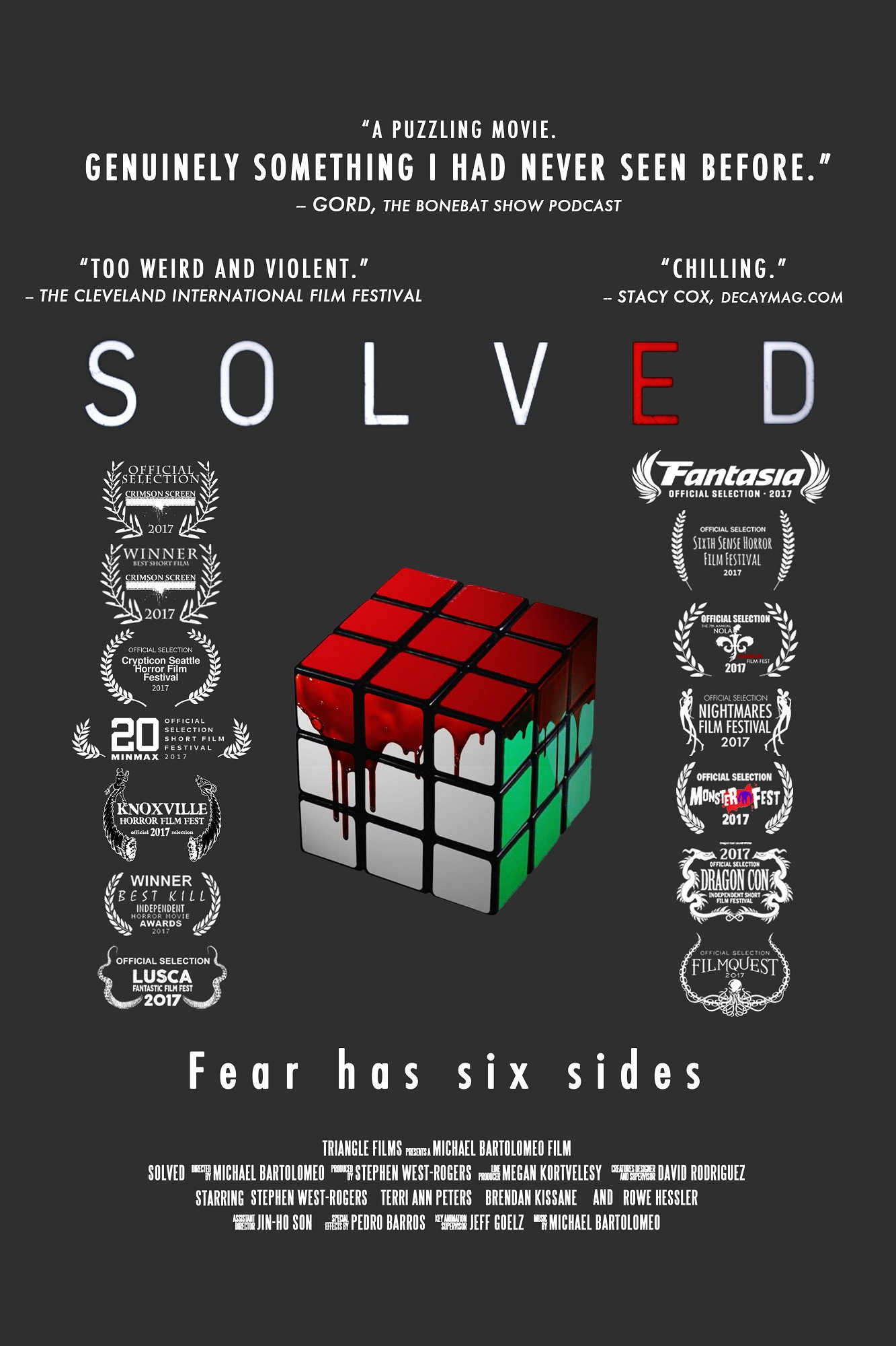 Solved (2017) poster