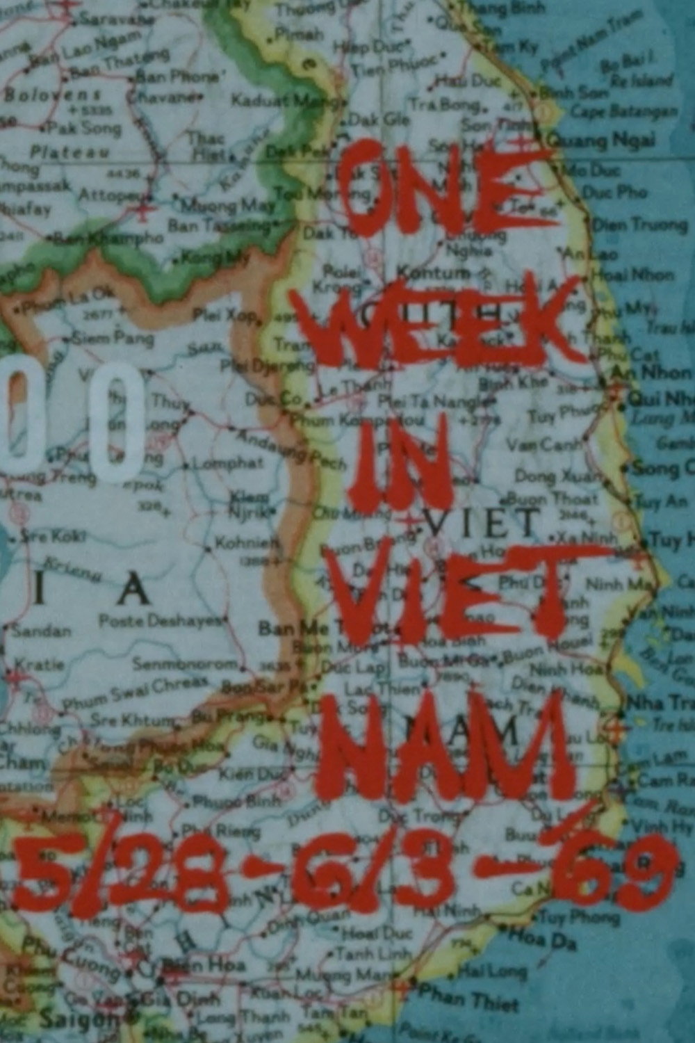 One Week in Vietnam, 5/28 – 6/3 (1969) poster