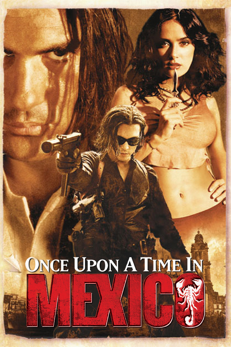 Once Upon a Time in Mexico (2003) poster
