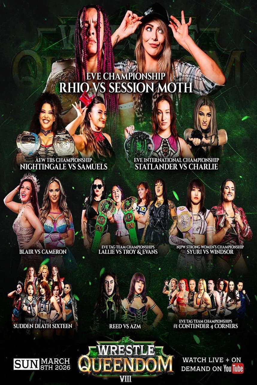 EVE 146: Wrestle Queendom VIII (2026) poster