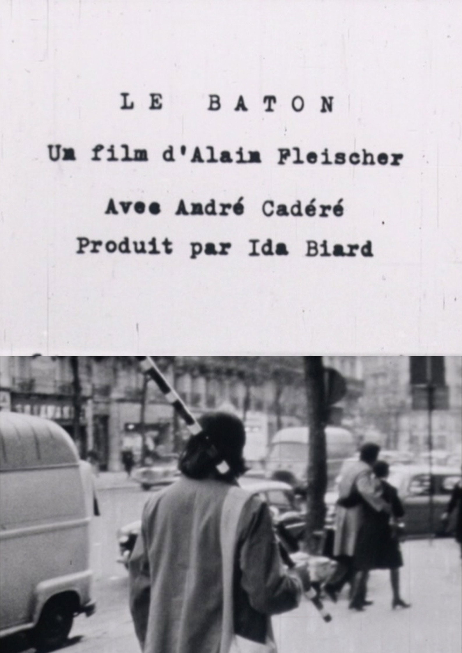 Le bâton (1975) poster