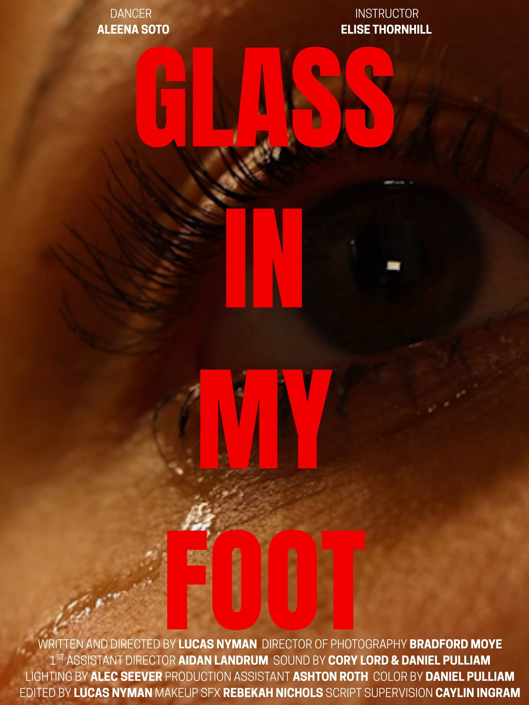 GLASS IN MY FOOT (2026) poster