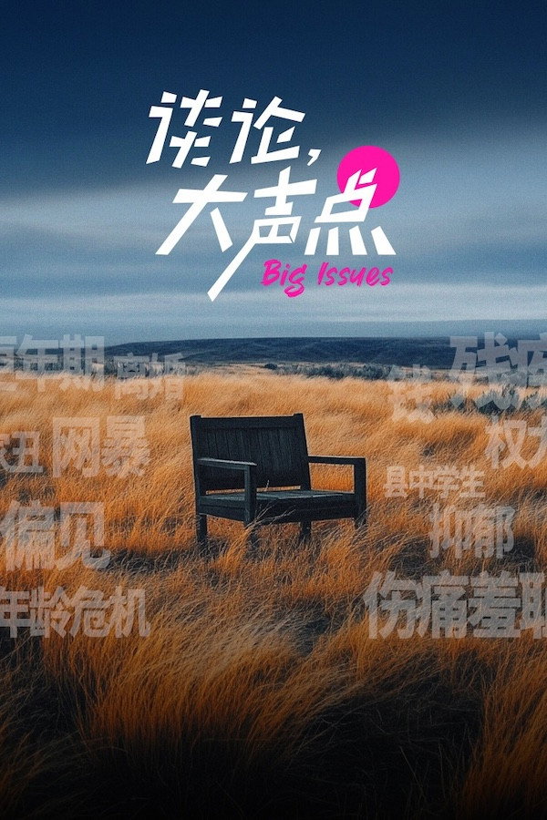谈论，大声点 (2024) poster