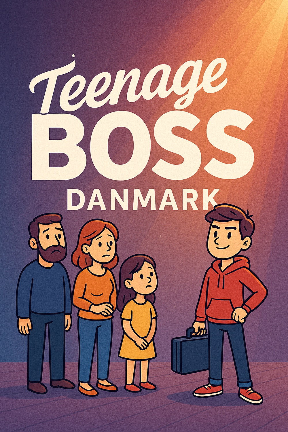 Teenage Boss - Danmark (2012) poster