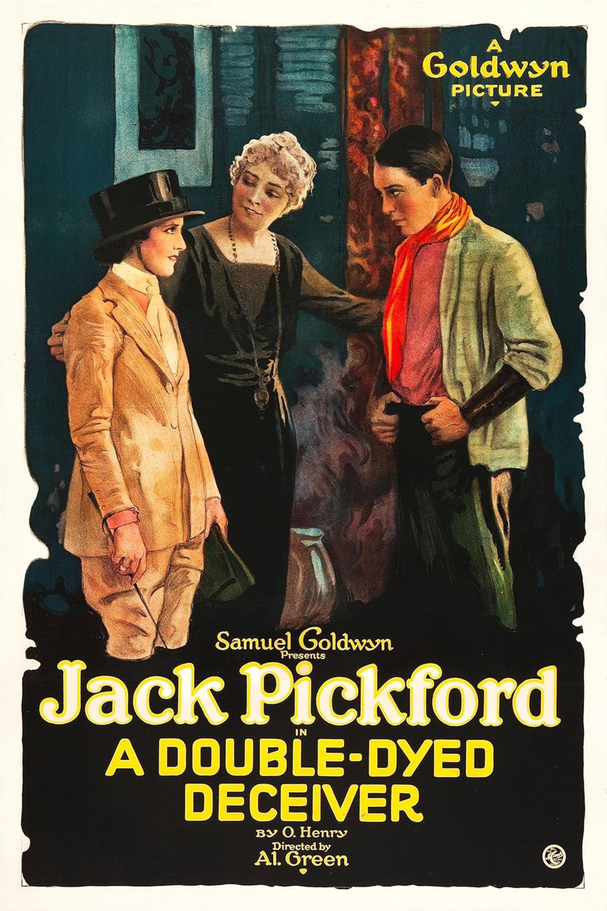 A Double-Dyed Deceiver (1920) poster