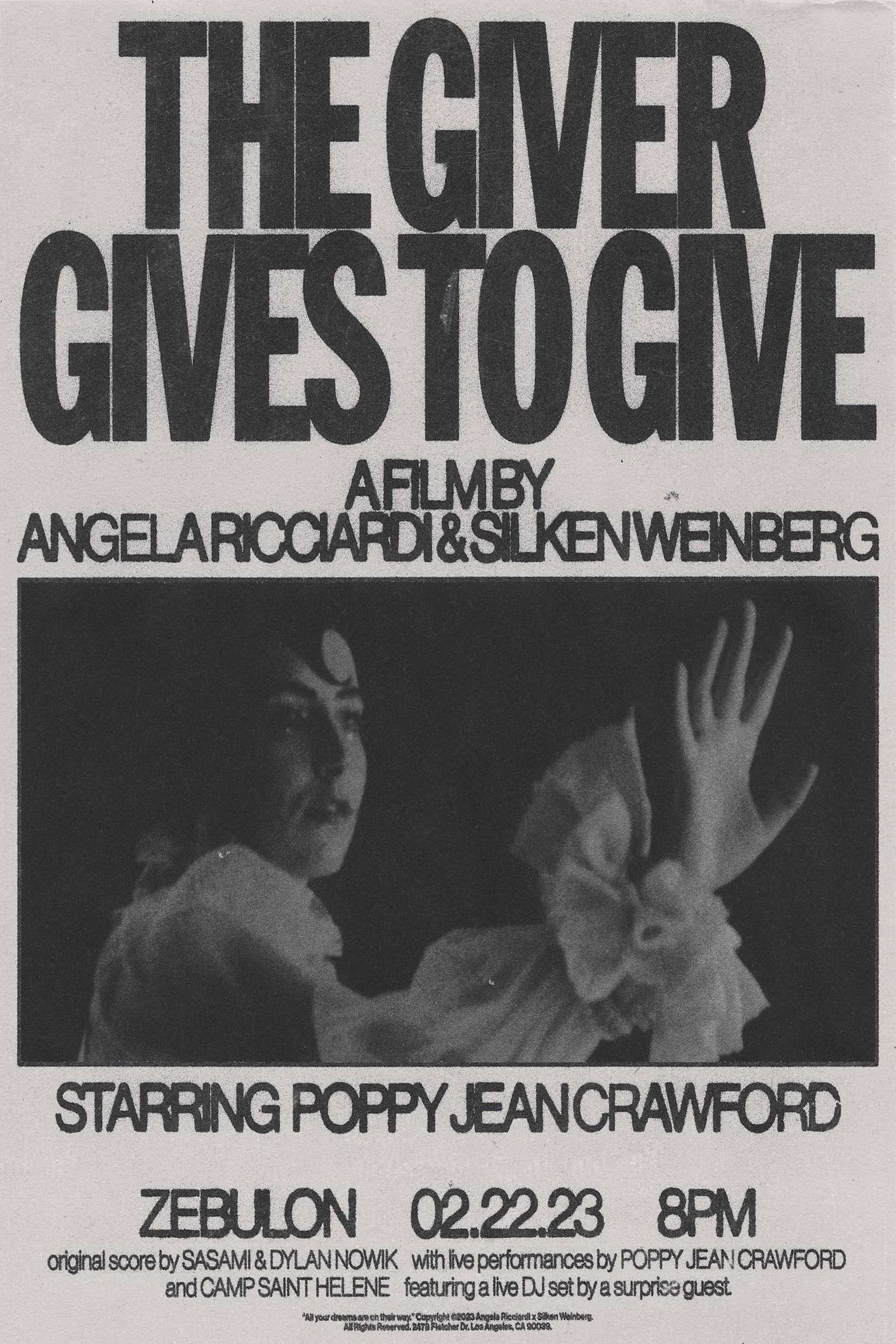 The Giver Gives to Give (2024) poster