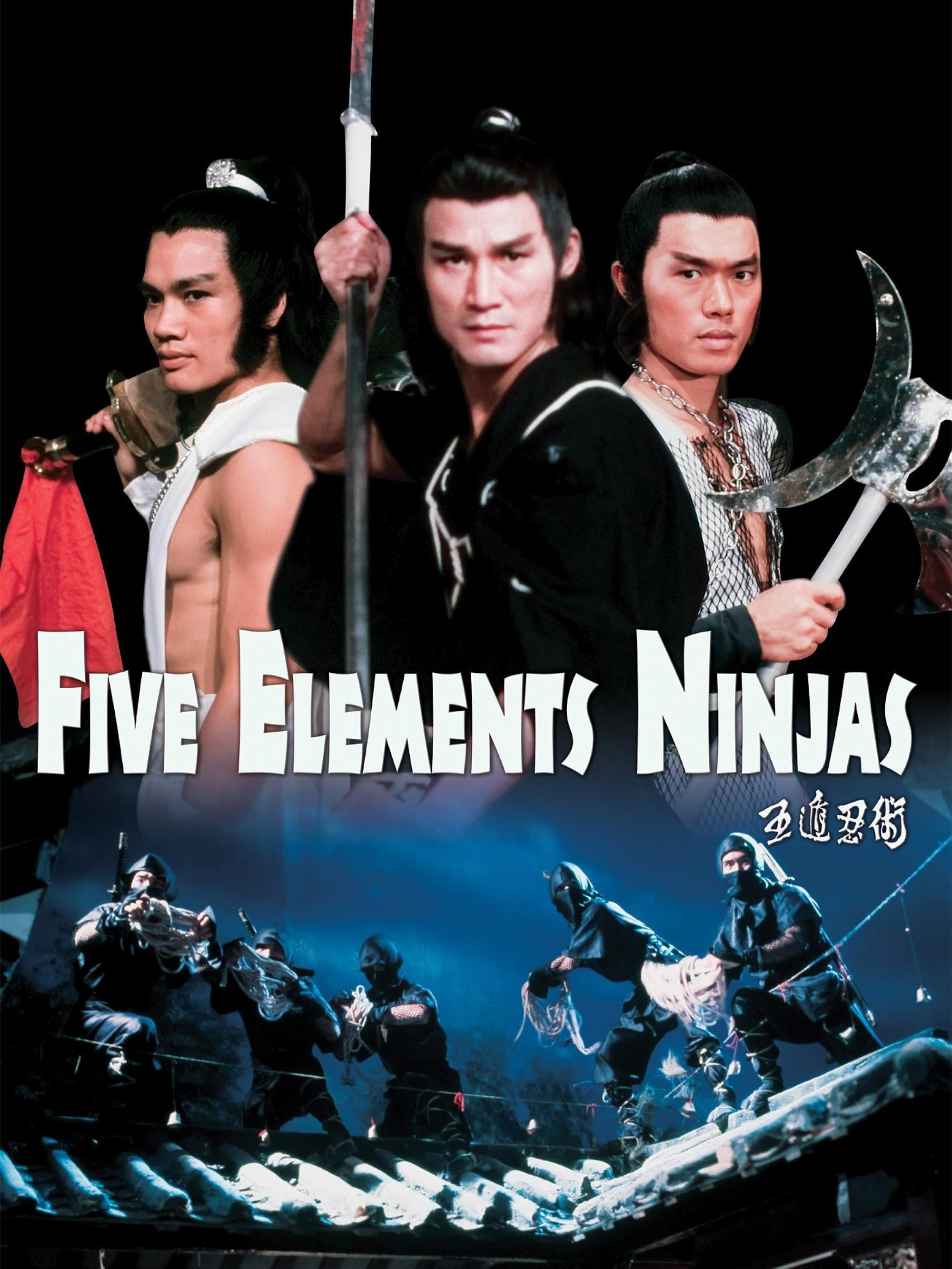 Five Element Ninjas (1982) poster