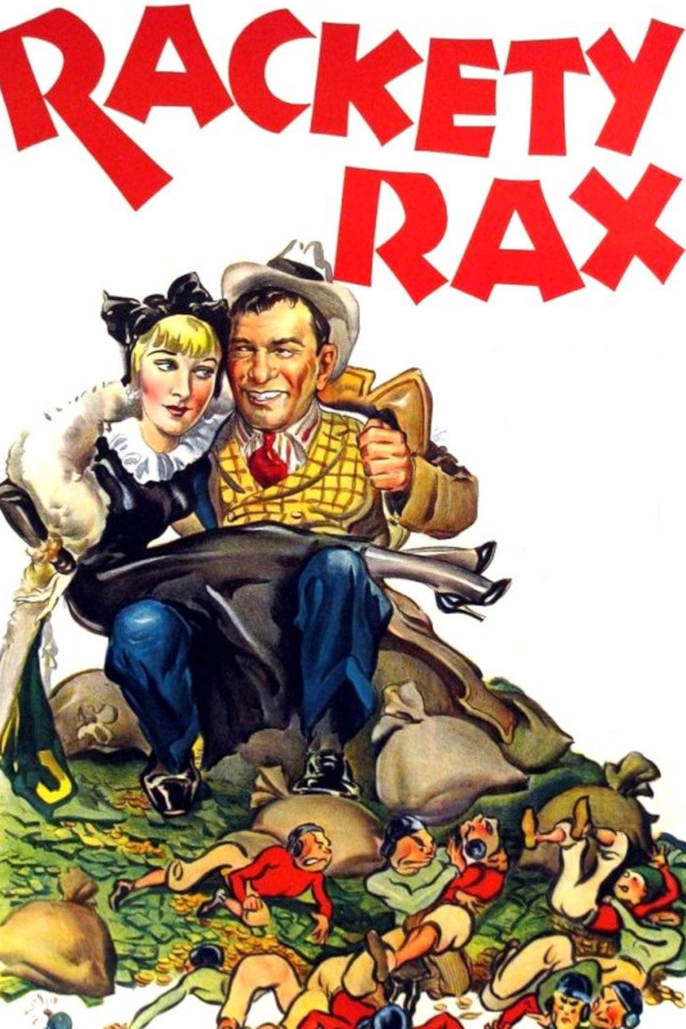 Rackety Rax (1932) poster