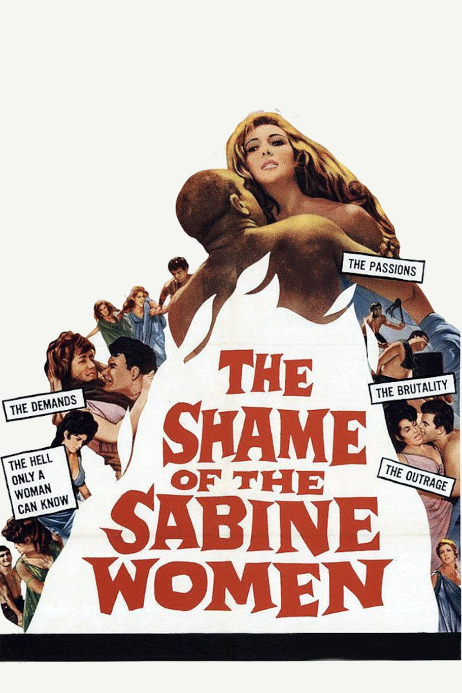 The Shame of the Sabine Women (1962) poster