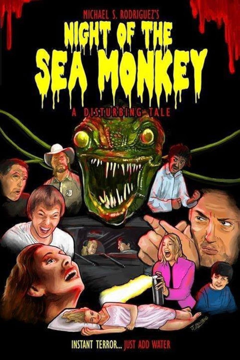 Night of the Sea Monkey (2013) poster