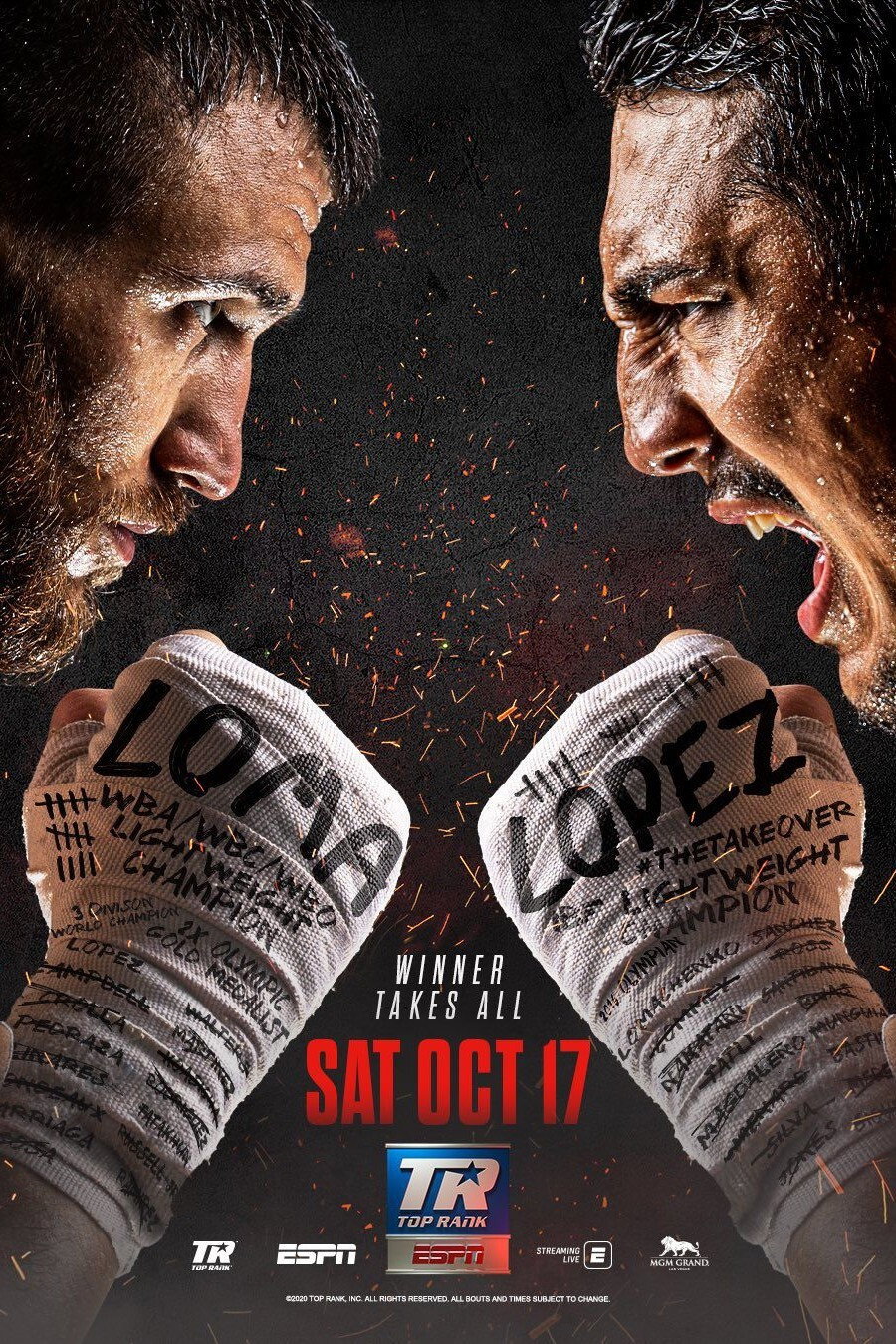 Vasyl Lomachenko vs. Teófimo López (2020) poster